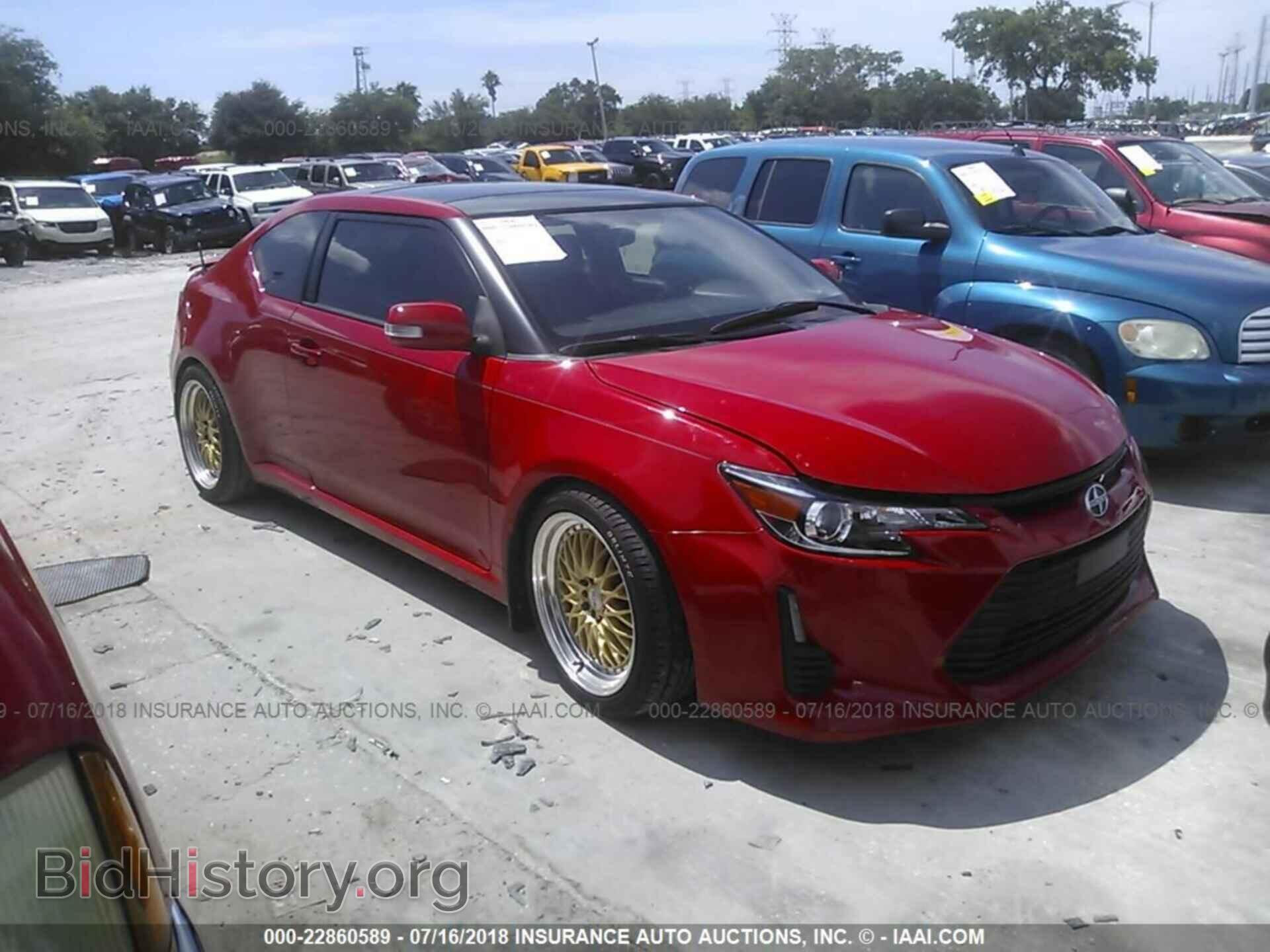 Photo JTKJF5C70E3073750 - Toyota Scion tc 2014