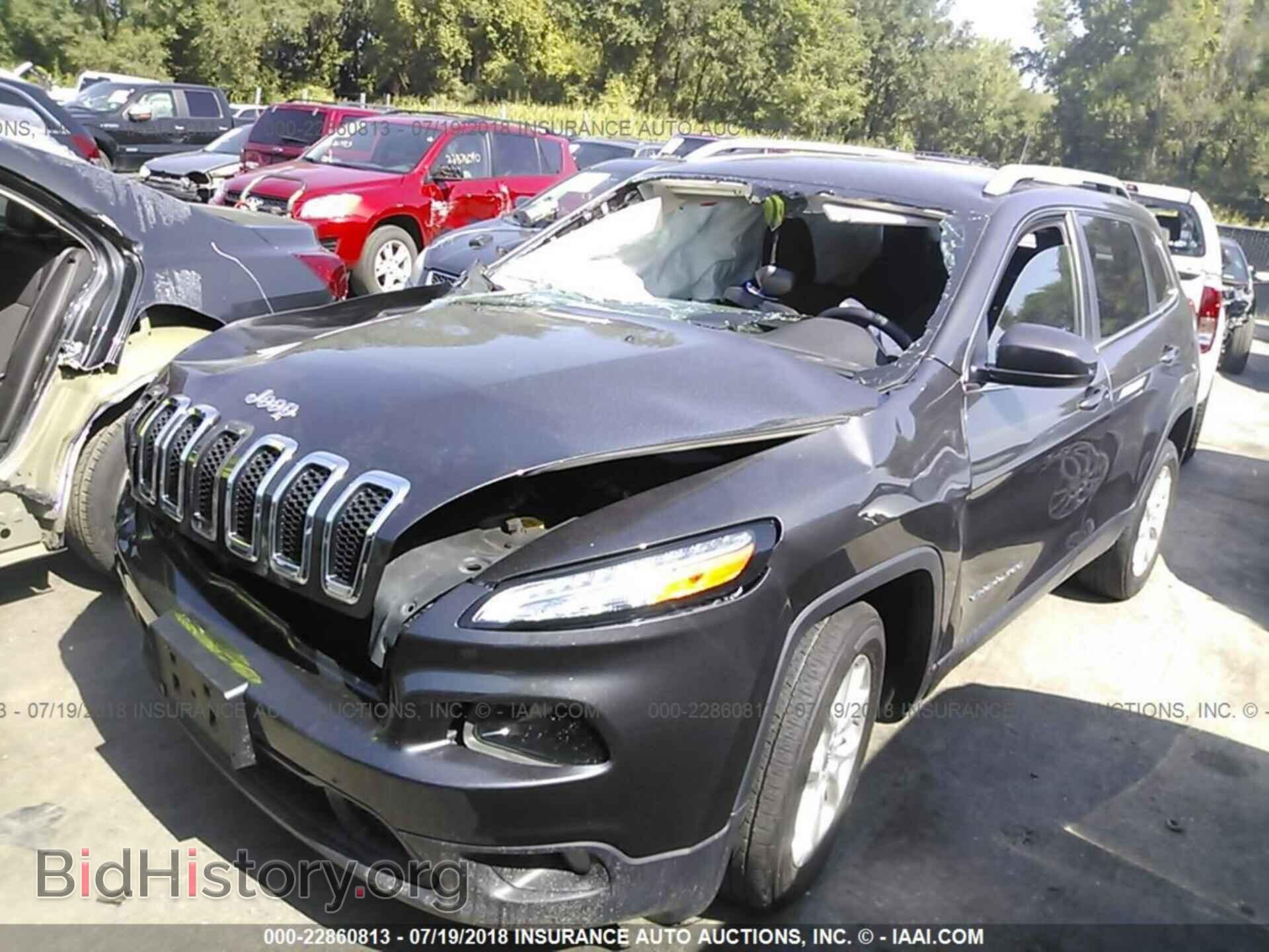 2015 JEEP CHEROKEE - VIN: 1C4PJLCB3FW517504 - Фото 2