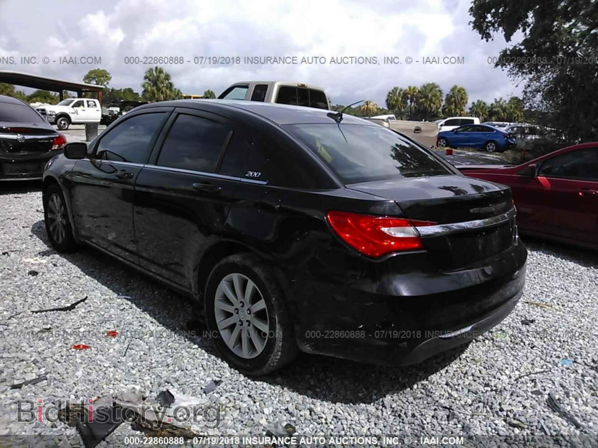 2012 Chrysler 200 - VIN: 1C3CCBBB4CN187060 - Фото 3