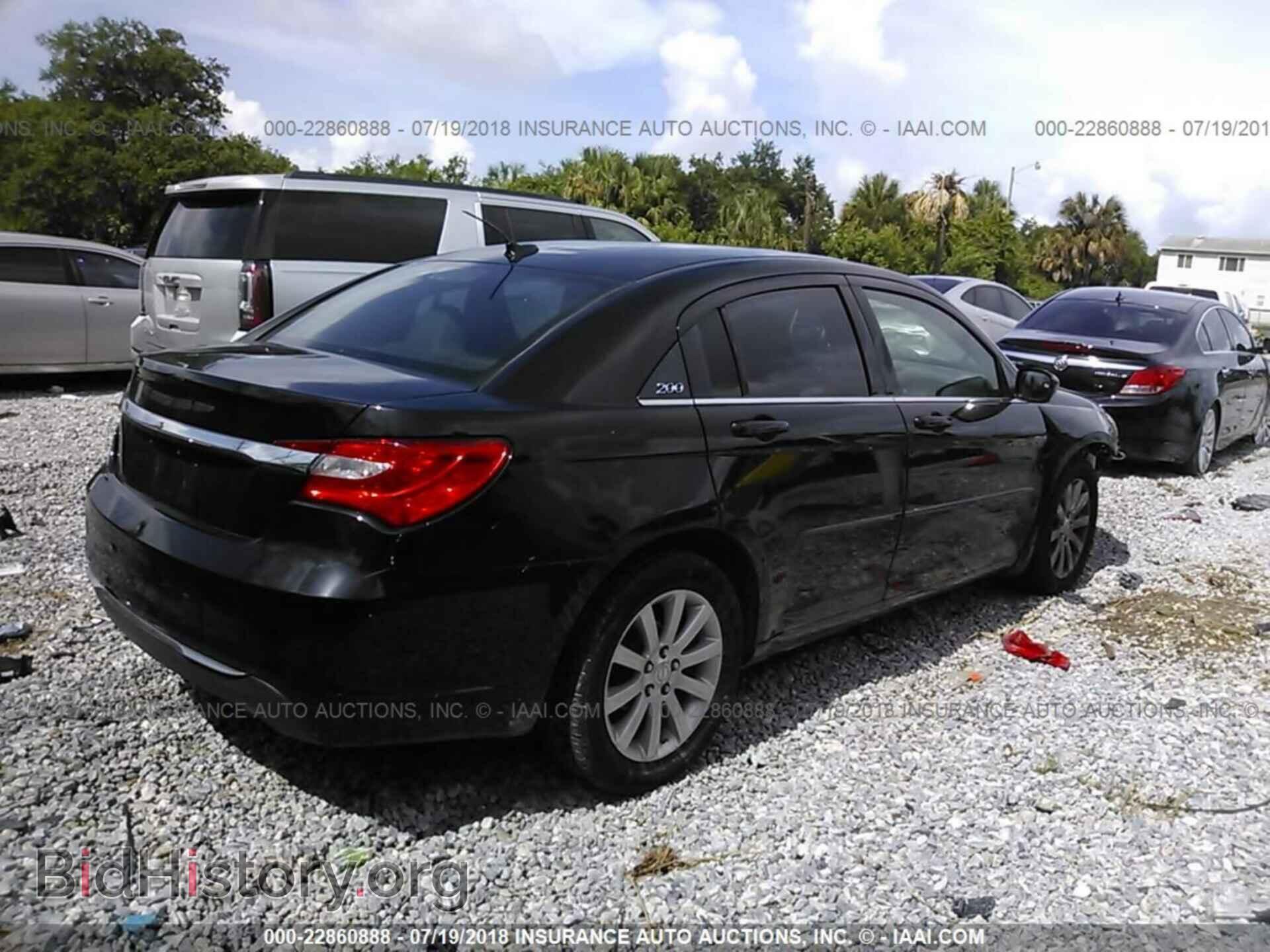 2012 Chrysler 200 - VIN: 1C3CCBBB4CN187060 - Фото 4