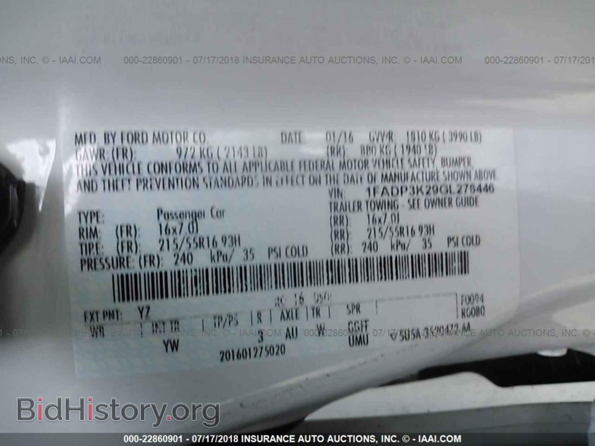 2016 Ford Focus - VIN: 1FADP3K29GL276446 - Photo 9