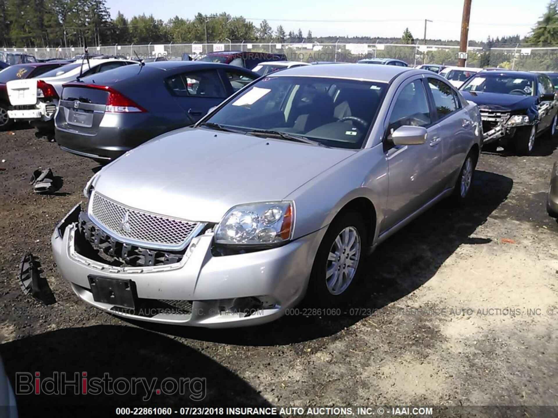 2012 Mitsubishi Galant - VIN: 4A32B2FF6CE018596 - Фото 2
