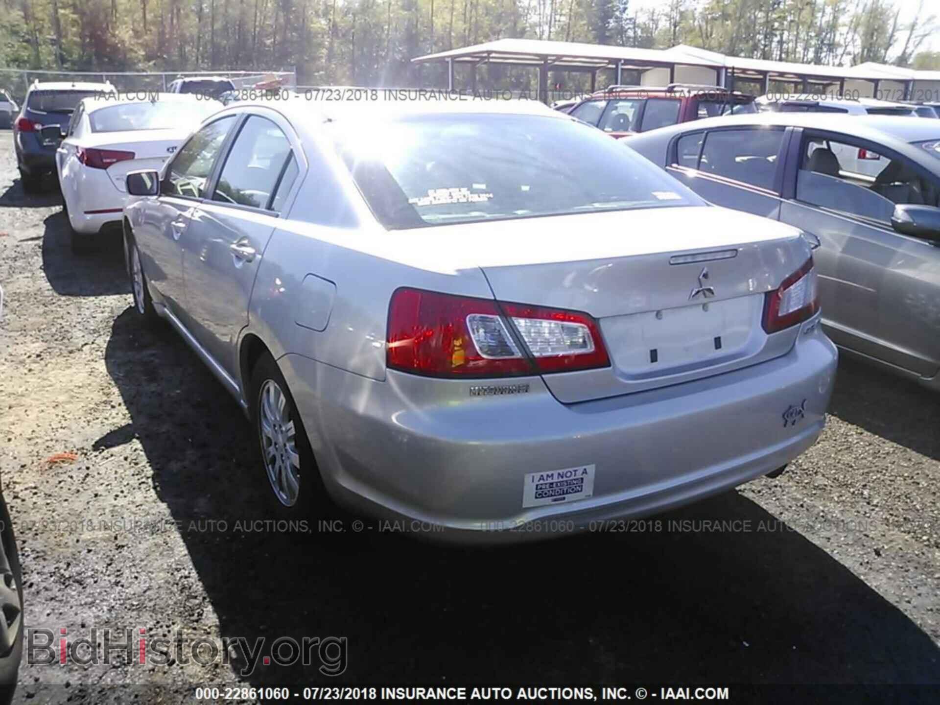 2012 Mitsubishi Galant - VIN: 4A32B2FF6CE018596 - Фото 3