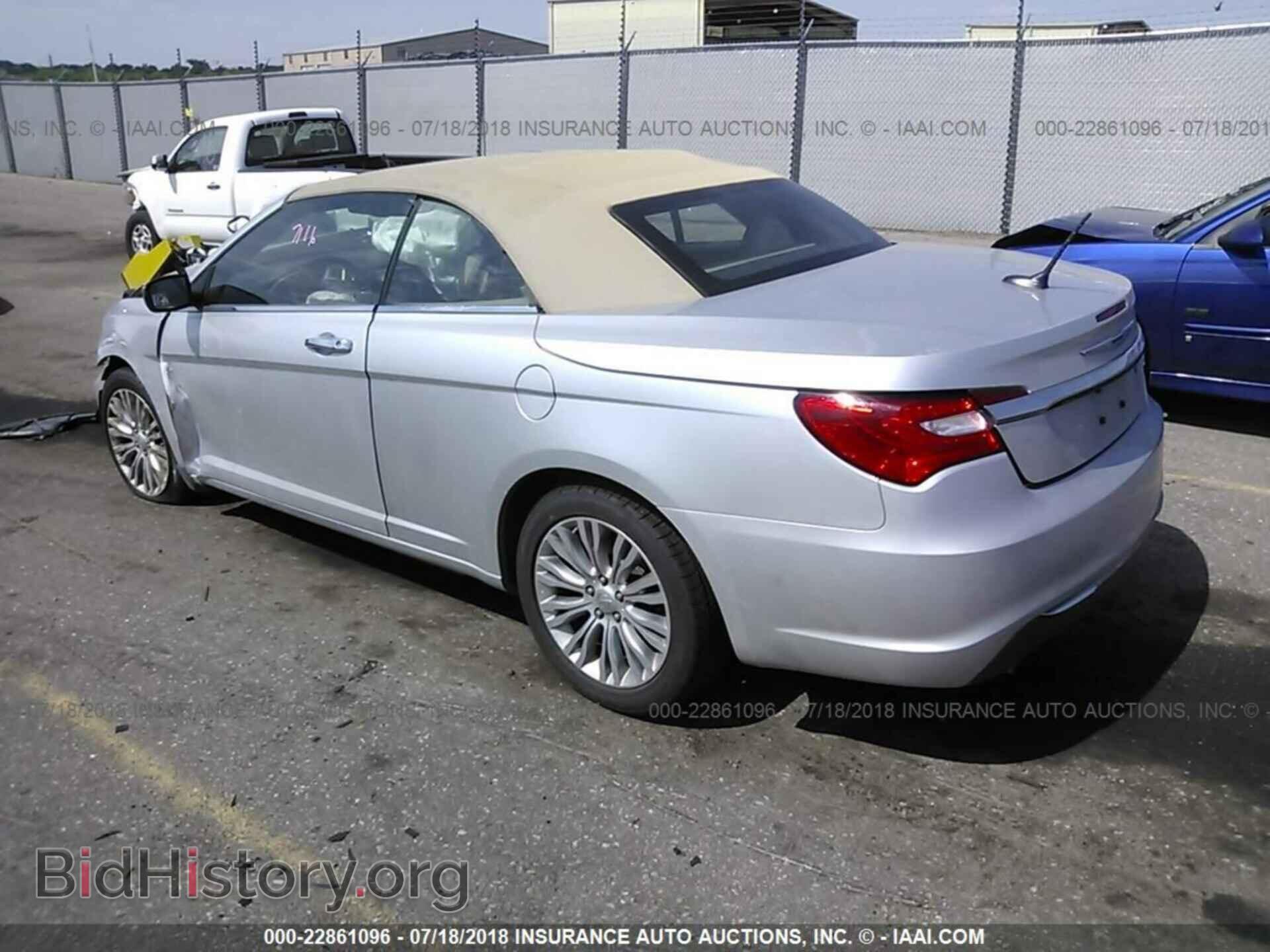 2012 Chrysler 200 - VIN: 1C3BCBFG4CN250997 - Фото 3