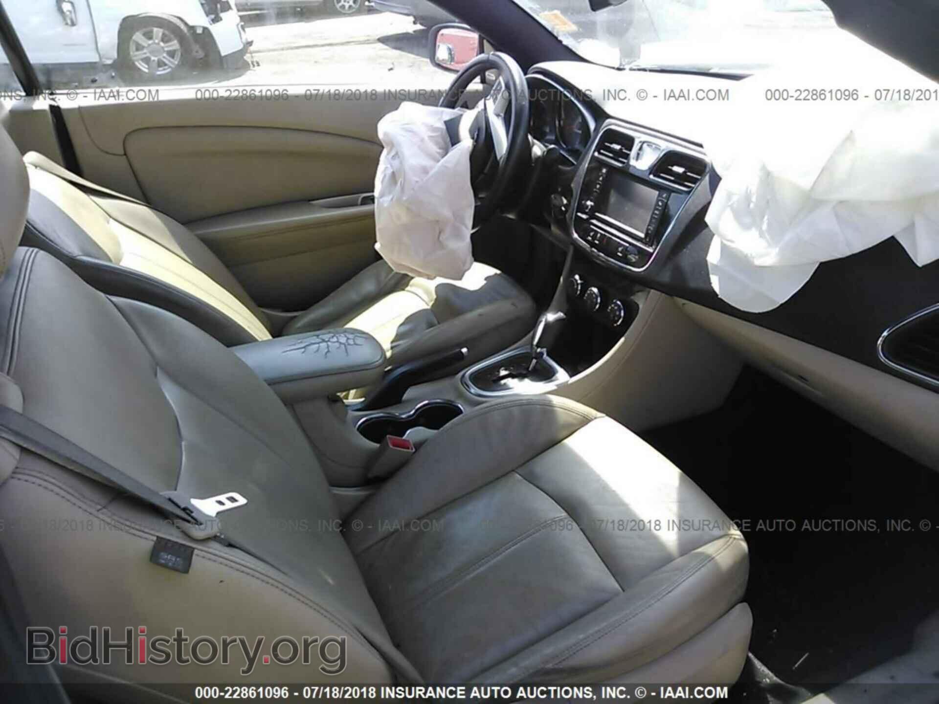 2012 Chrysler 200 - VIN: 1C3BCBFG4CN250997 - Фото 5