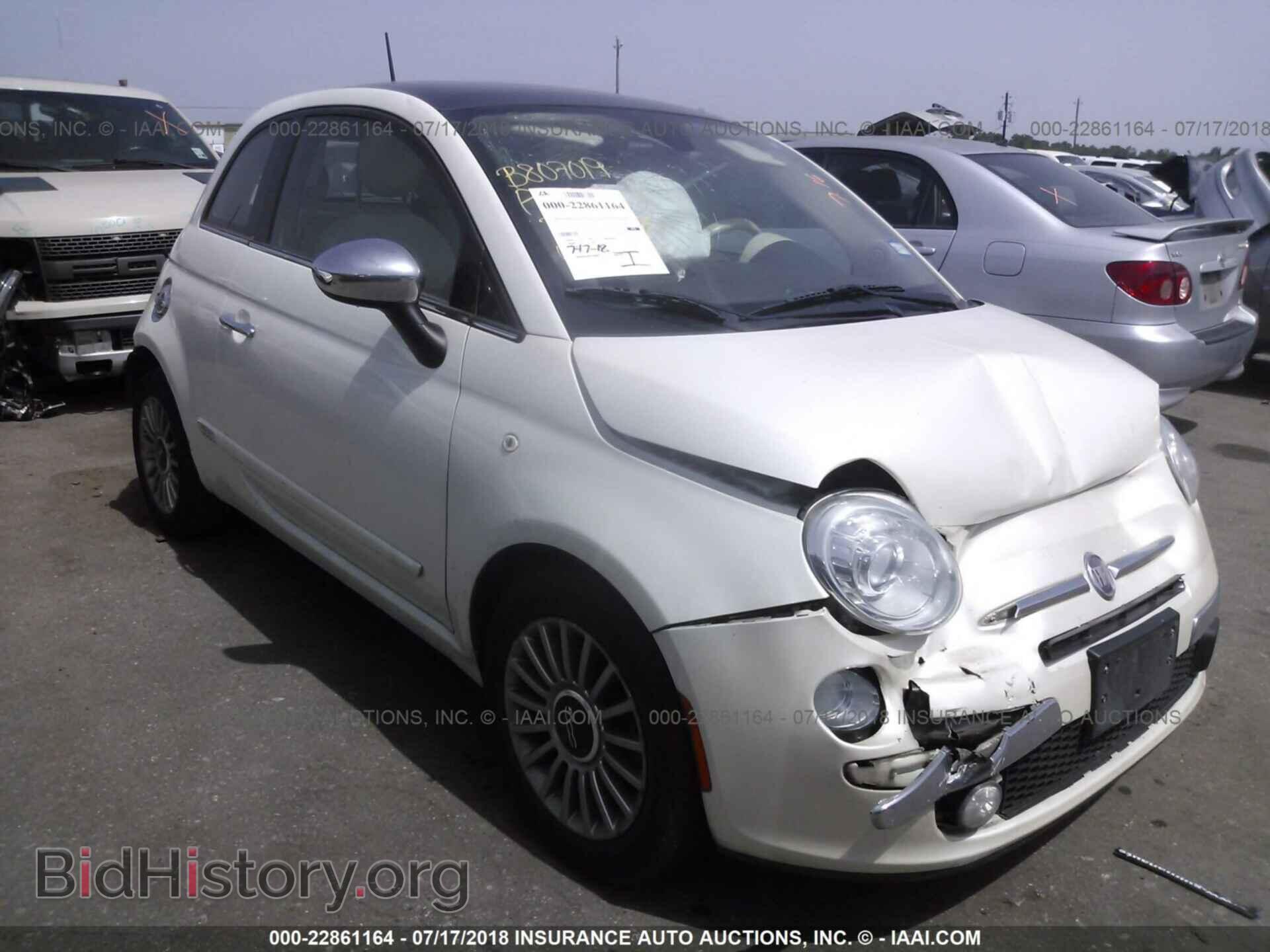Фотография 3C3CFFCR5CT126987 - Fiat 500 2012