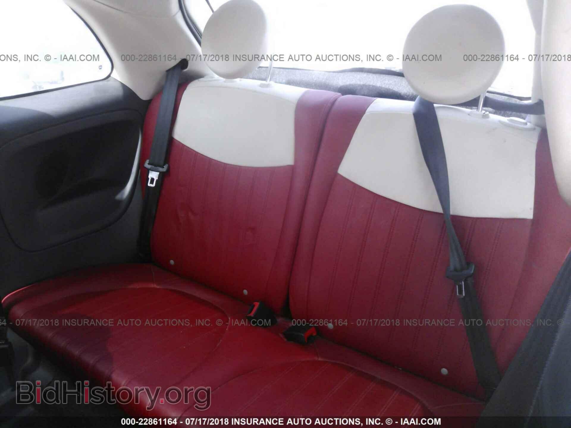 2012 Fiat 500 - VIN: 3C3CFFCR5CT126987 - Фото 8