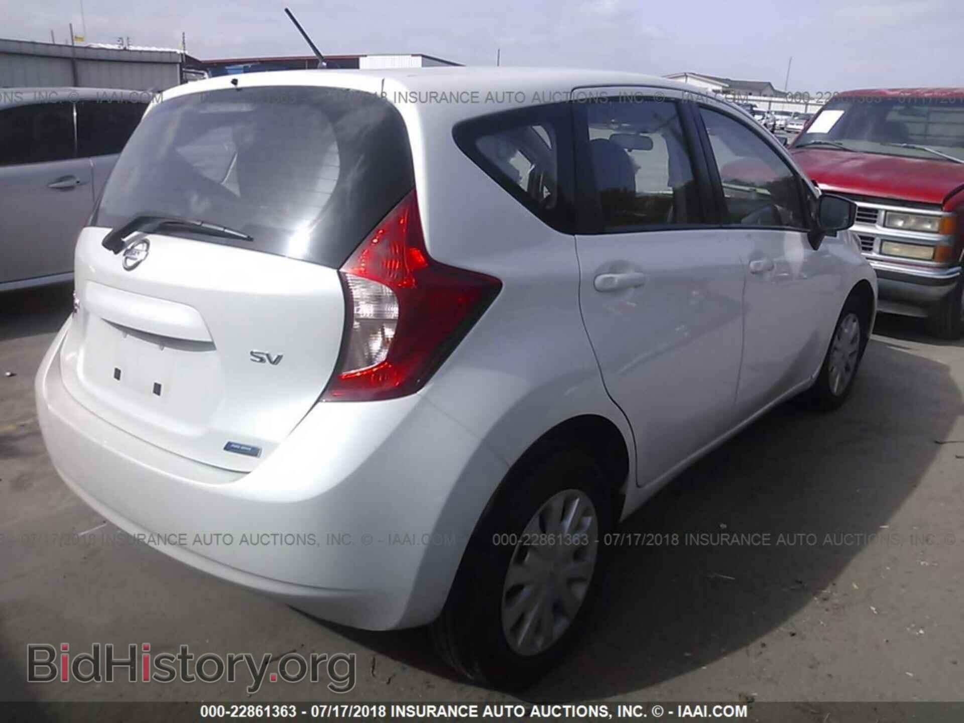 2015 Nissan Versa note - VIN: 3N1CE2CP6FL384979 - Фото 4