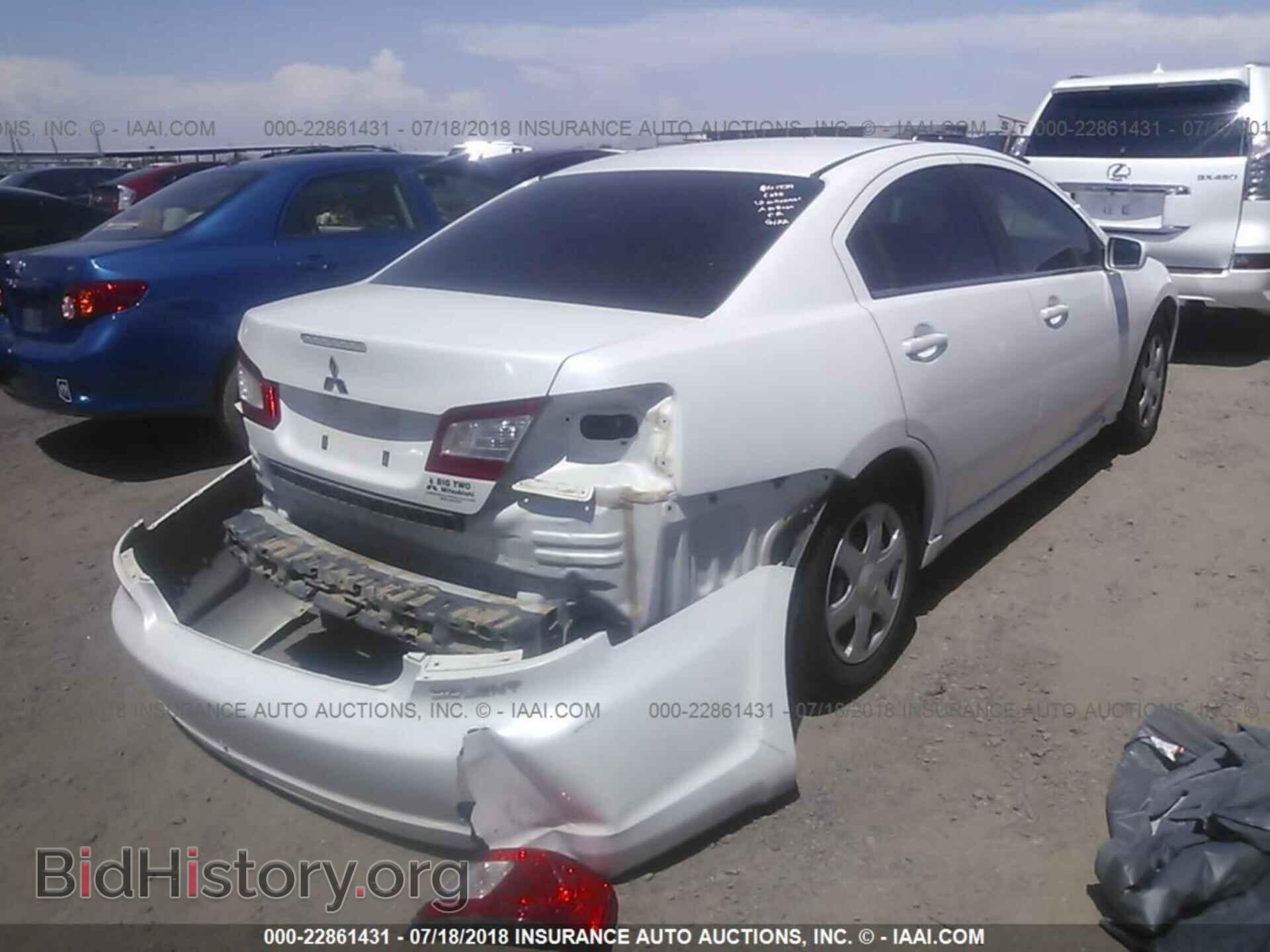 2012 Mitsubishi Galant - VIN: 4A32B3FF7CE009542 - Фото 4