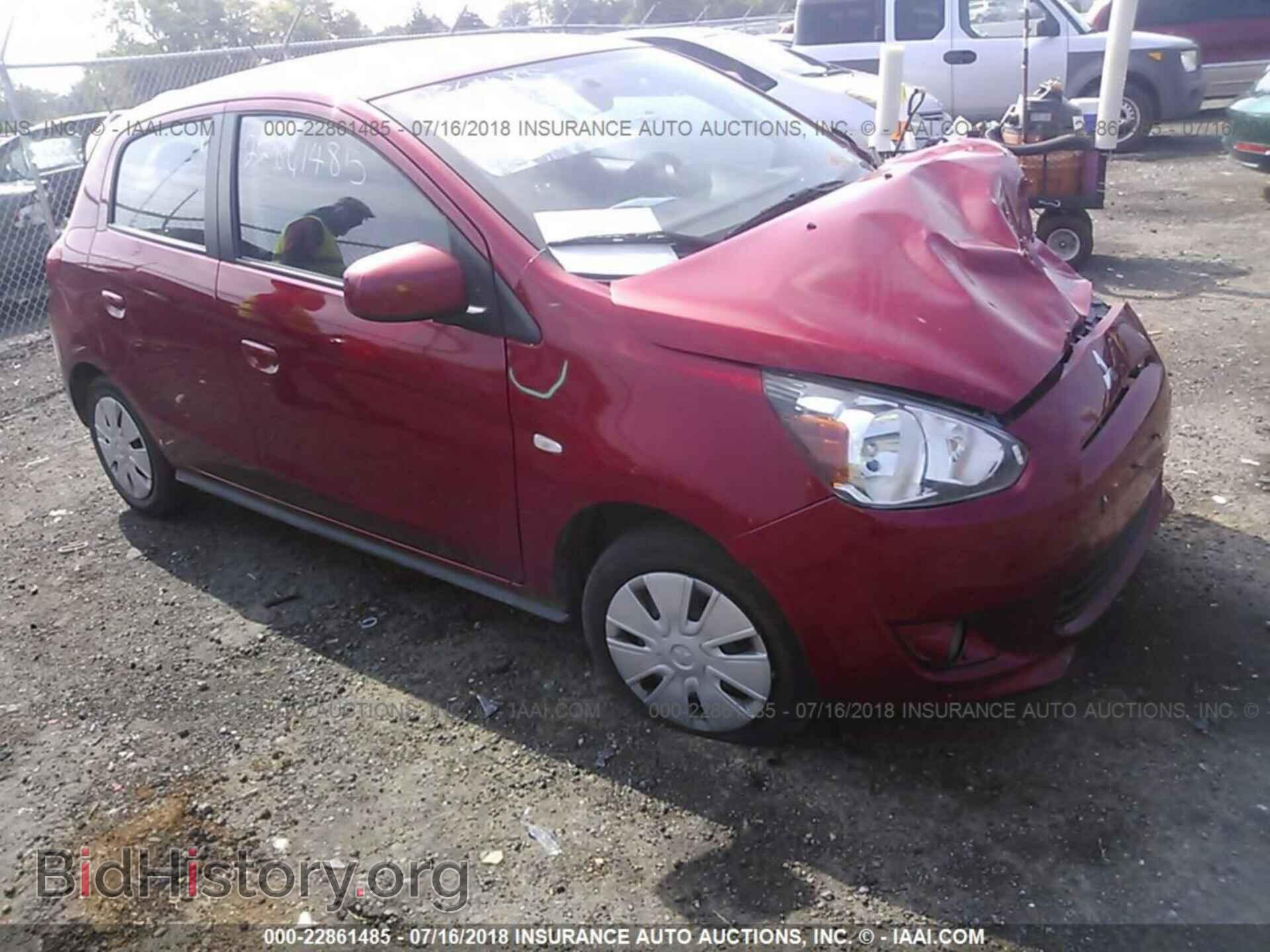 Photo ML32A3HJ8FH033488 - Mitsubishi Mirage 2015