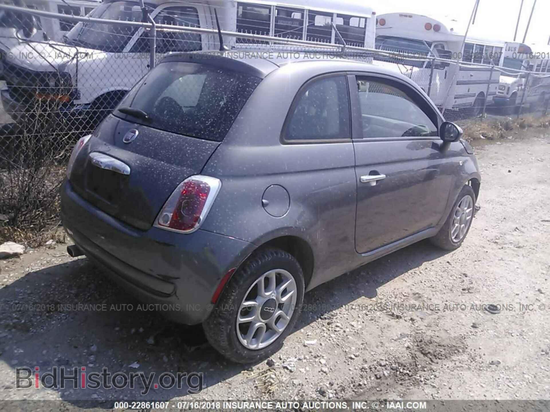 2012 Fiat 500 - VIN: 3C3CFFAR9CT365610 - Фото 4