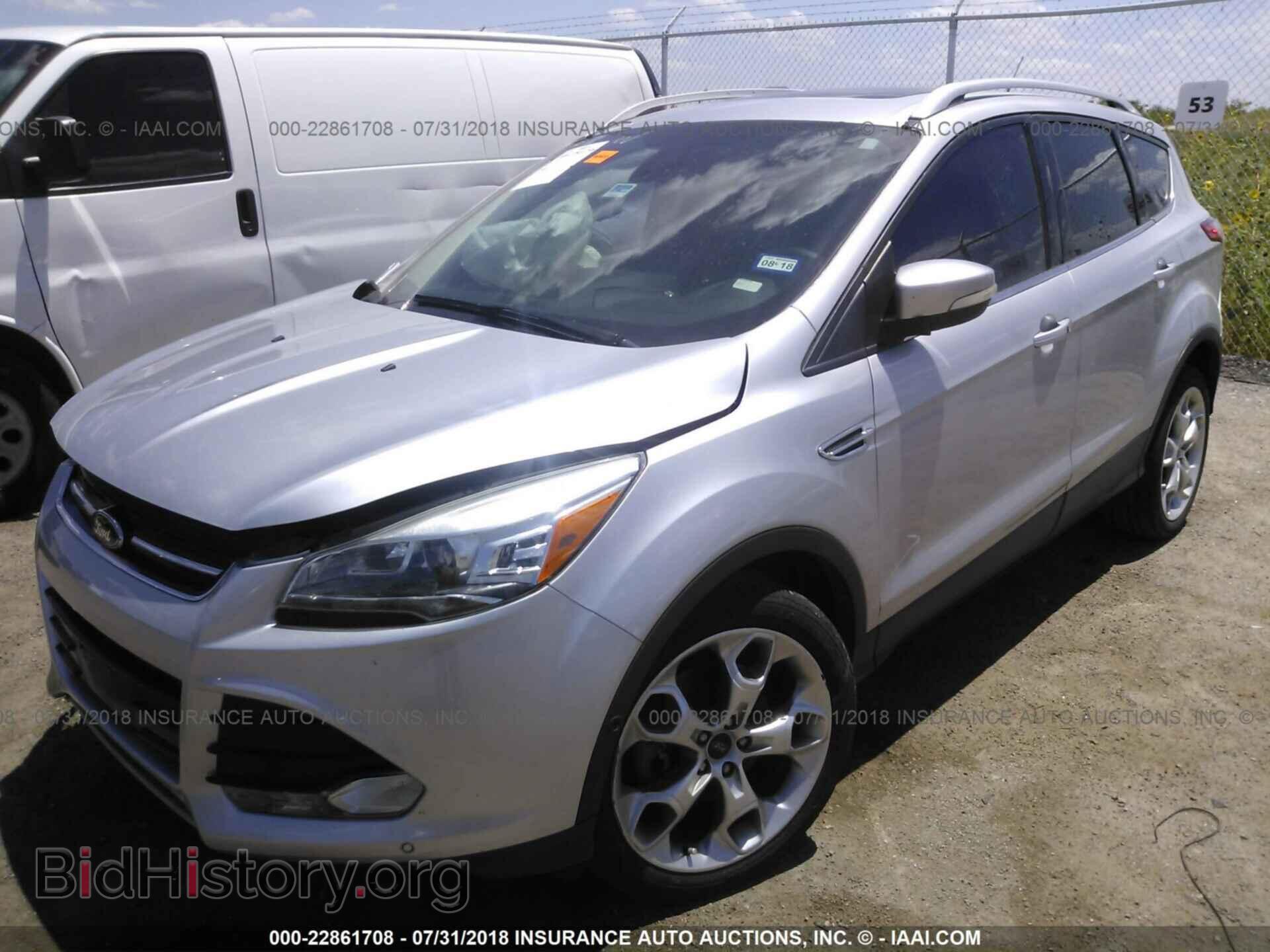 2014 Ford Escape - VIN: 1FMCU0J9XEUD43523 - Фото 2