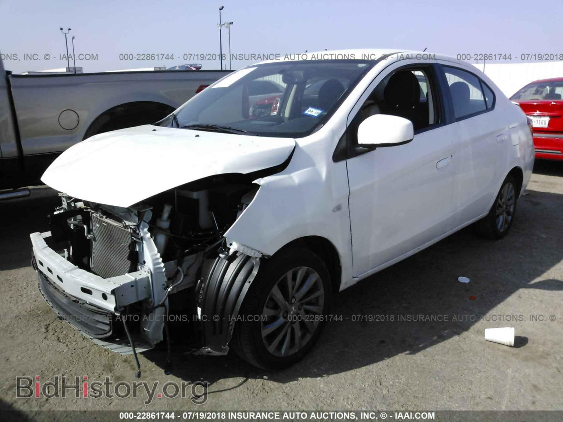 2017 Mitsubishi Mirage - VIN: ML32F4FJ2HHF16992 - Photo 2