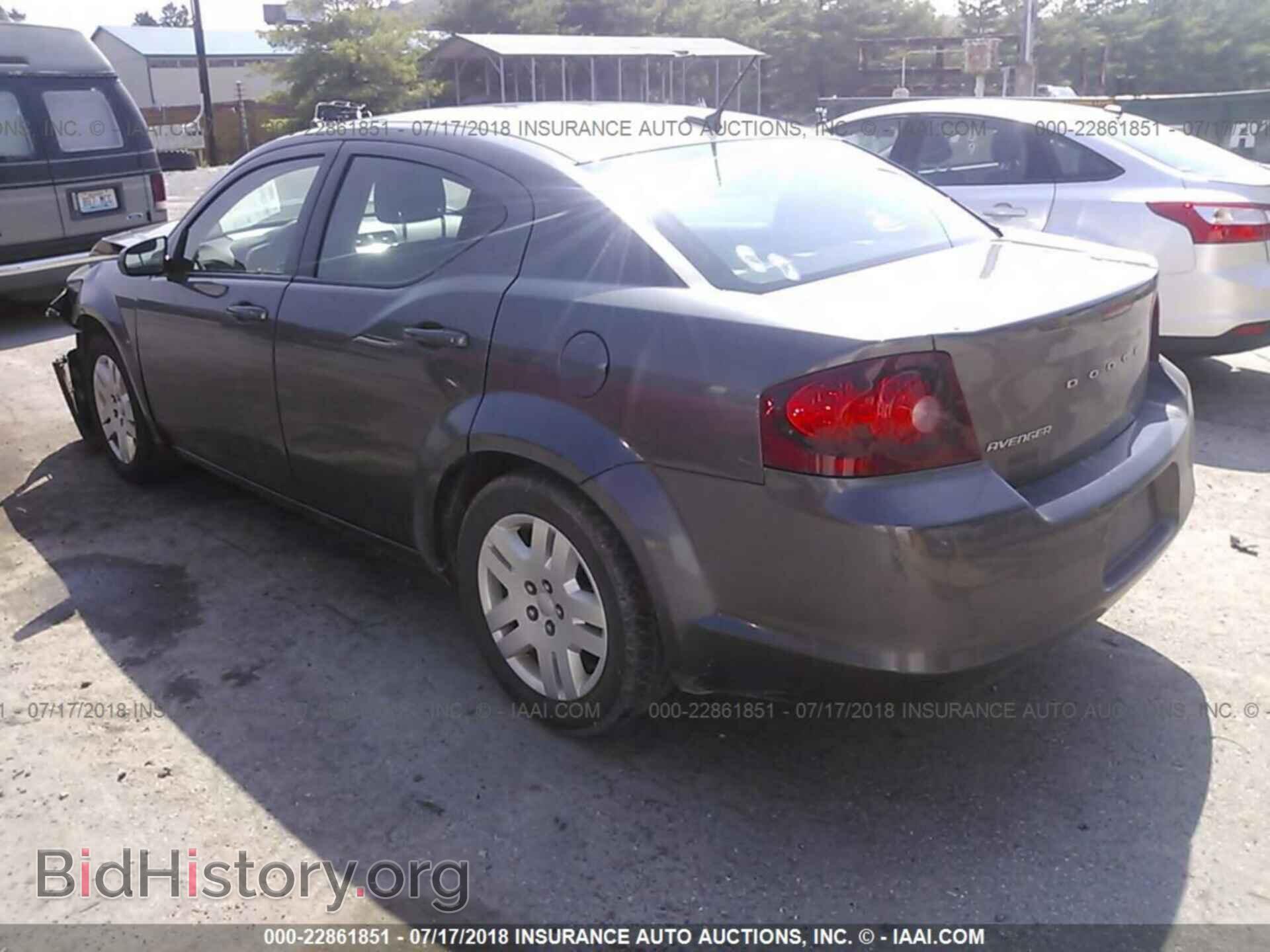 2014 Dodge Avenger - VIN: 1C3CDZAB1EN182926 - Фото 3