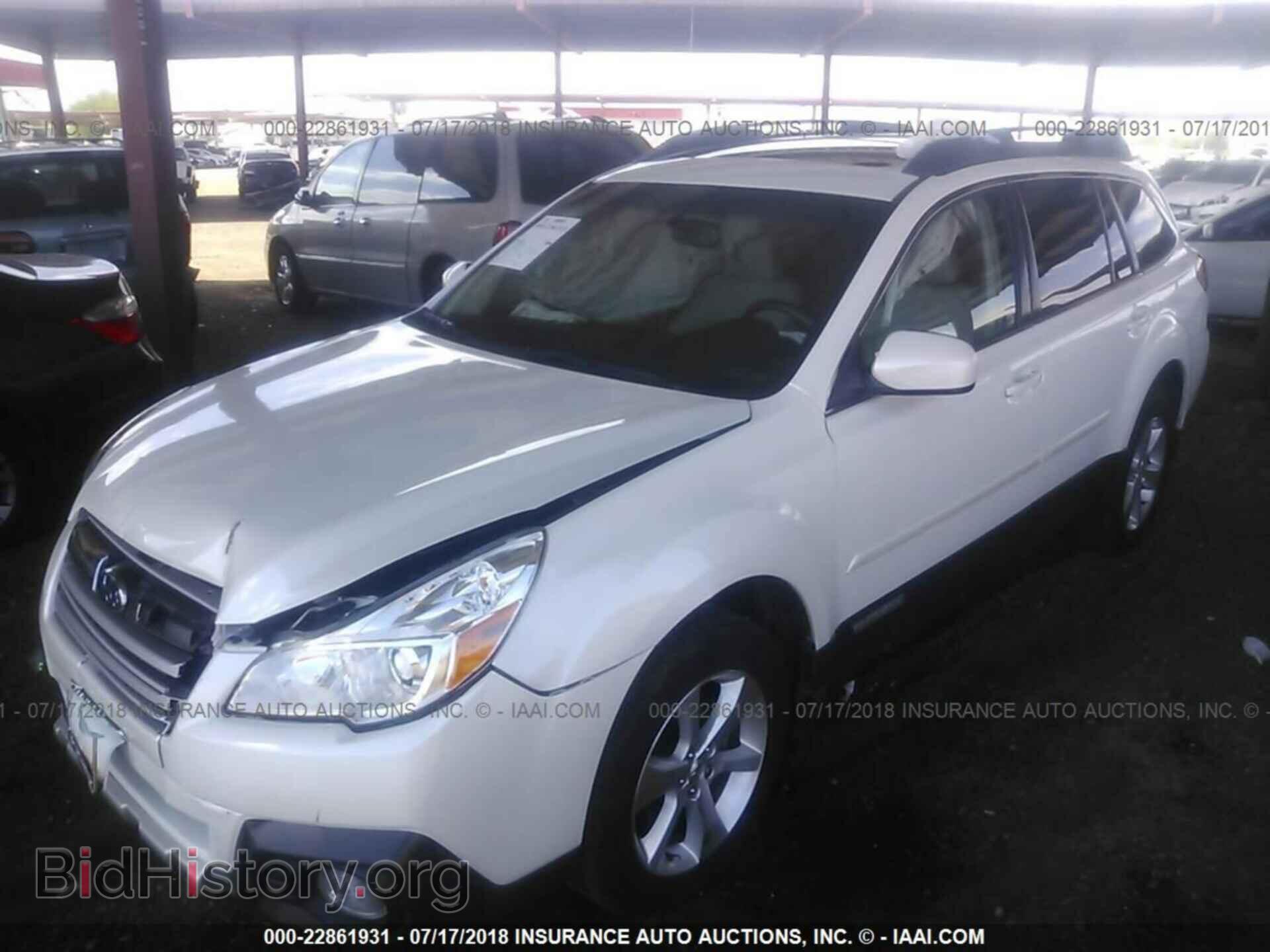 2013 Subaru Outback - VIN: 4S4BRCKC0D3309734 - Фото 2