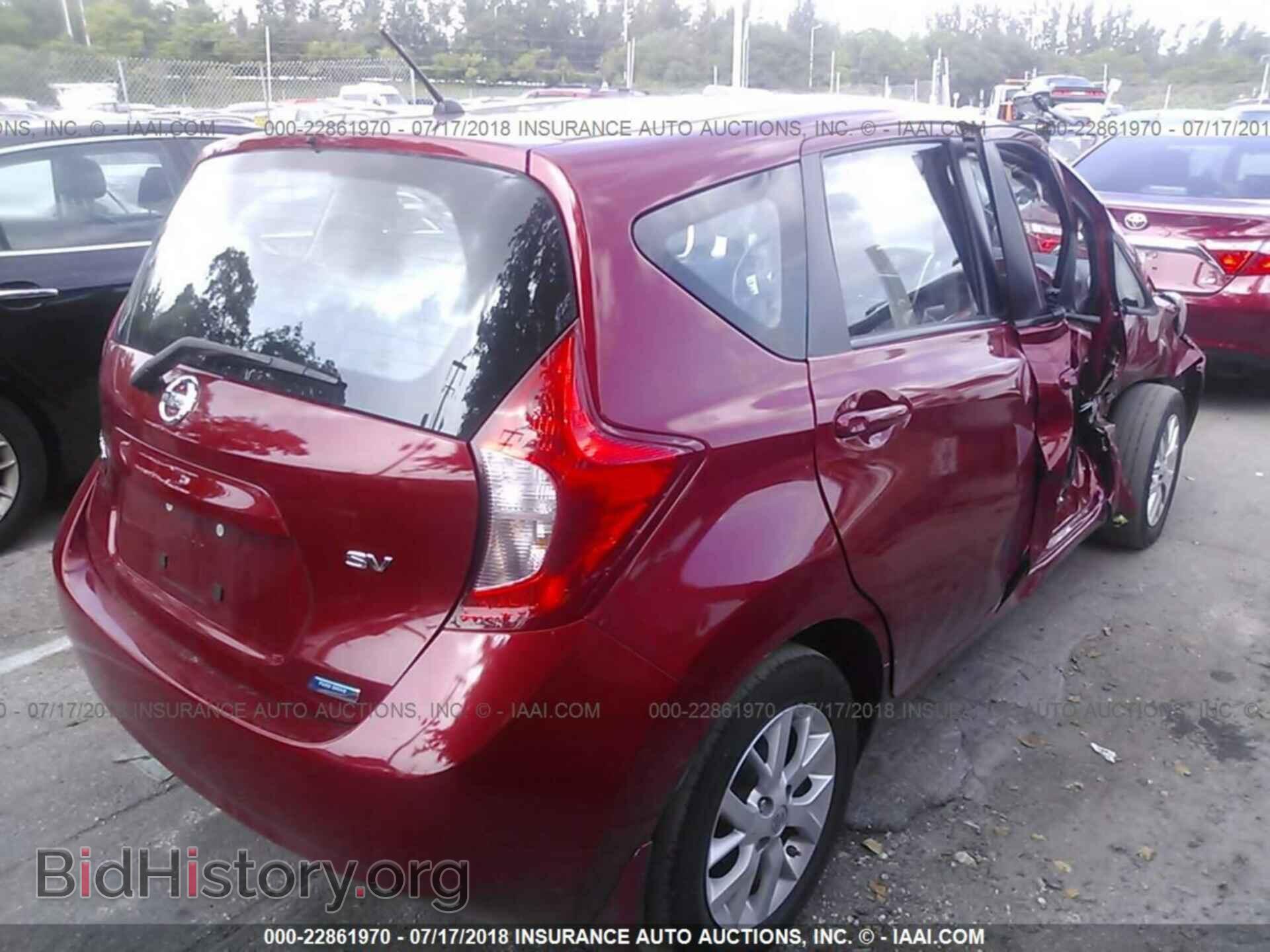 2015 Nissan Versa note - VIN: 3N1CE2CP2FL434048 - Фото 4