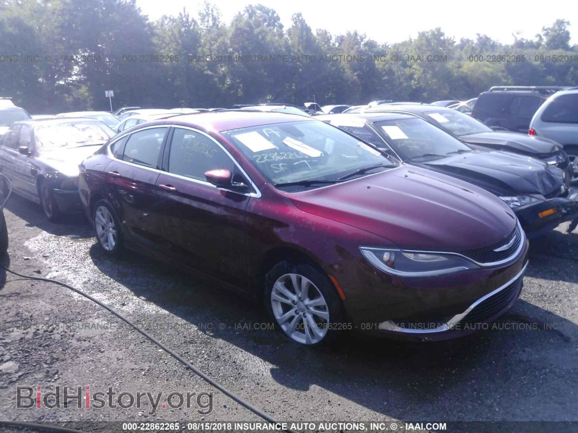 Photo 1C3CCCAB3FN734122 - Chrysler 200 2015