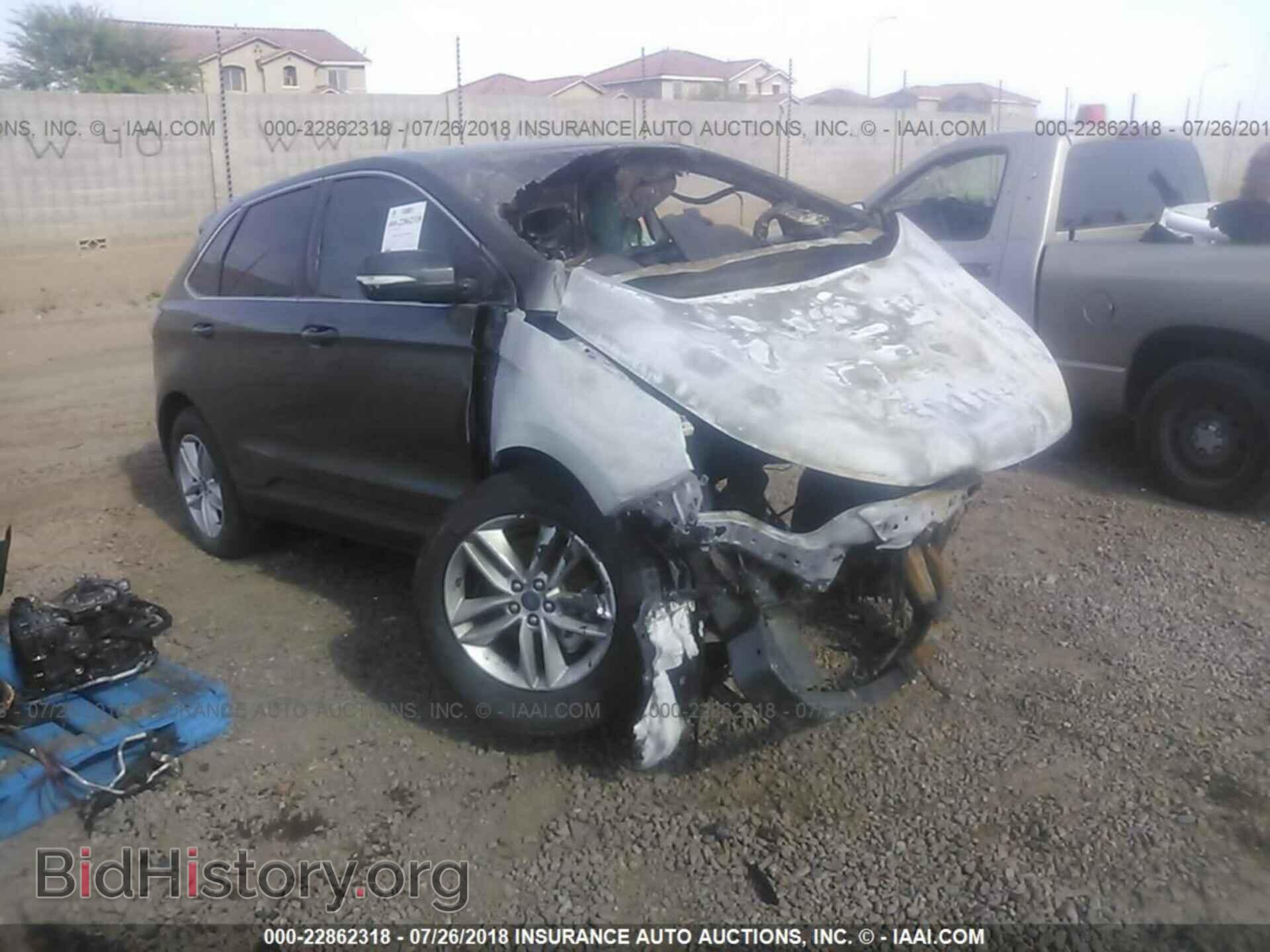 Фотография 2FMTK3J92FBB21492 - Ford Edge 2015