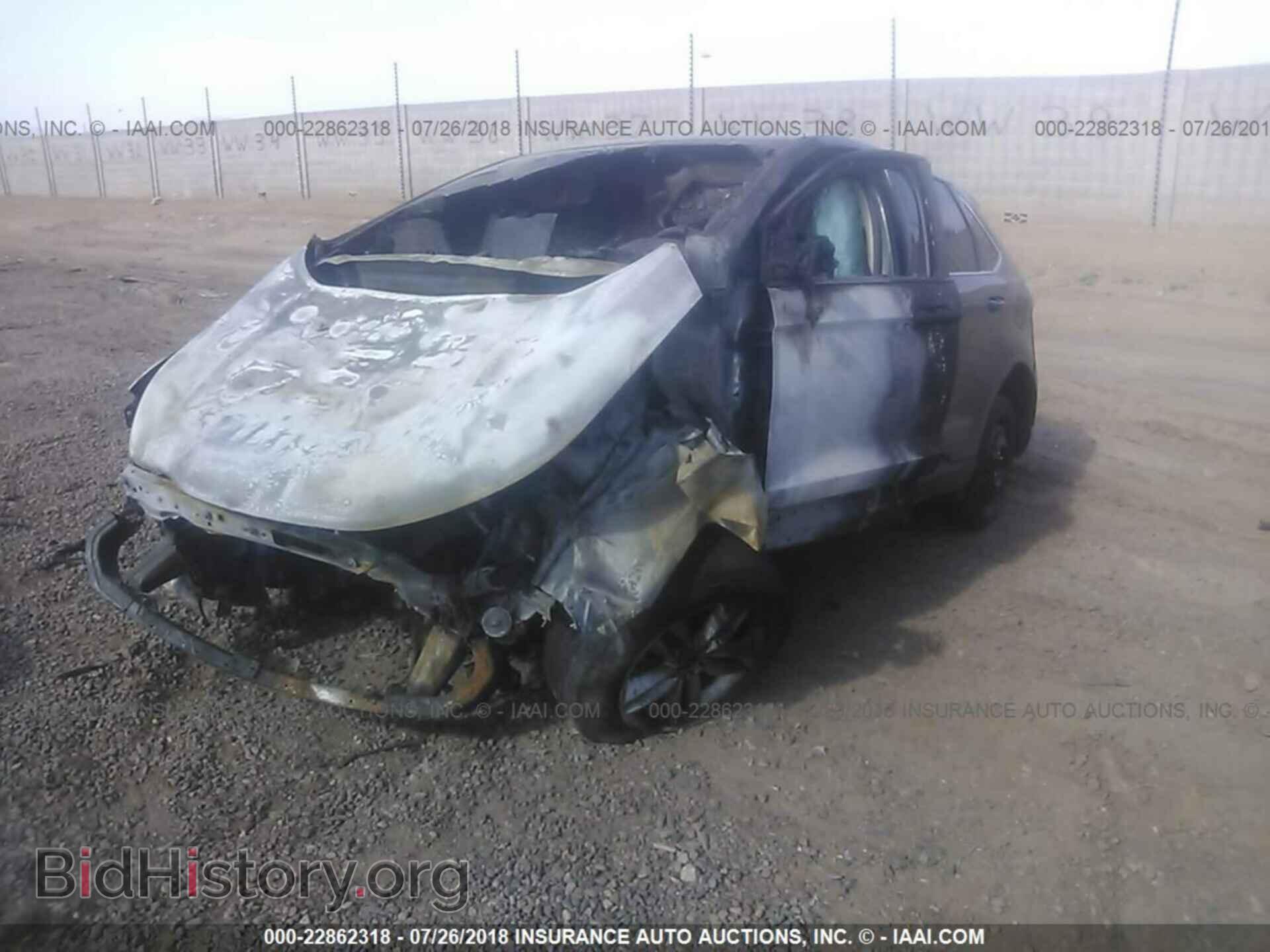 2015 Ford Edge - VIN: 2FMTK3J92FBB21492 - Фото 2