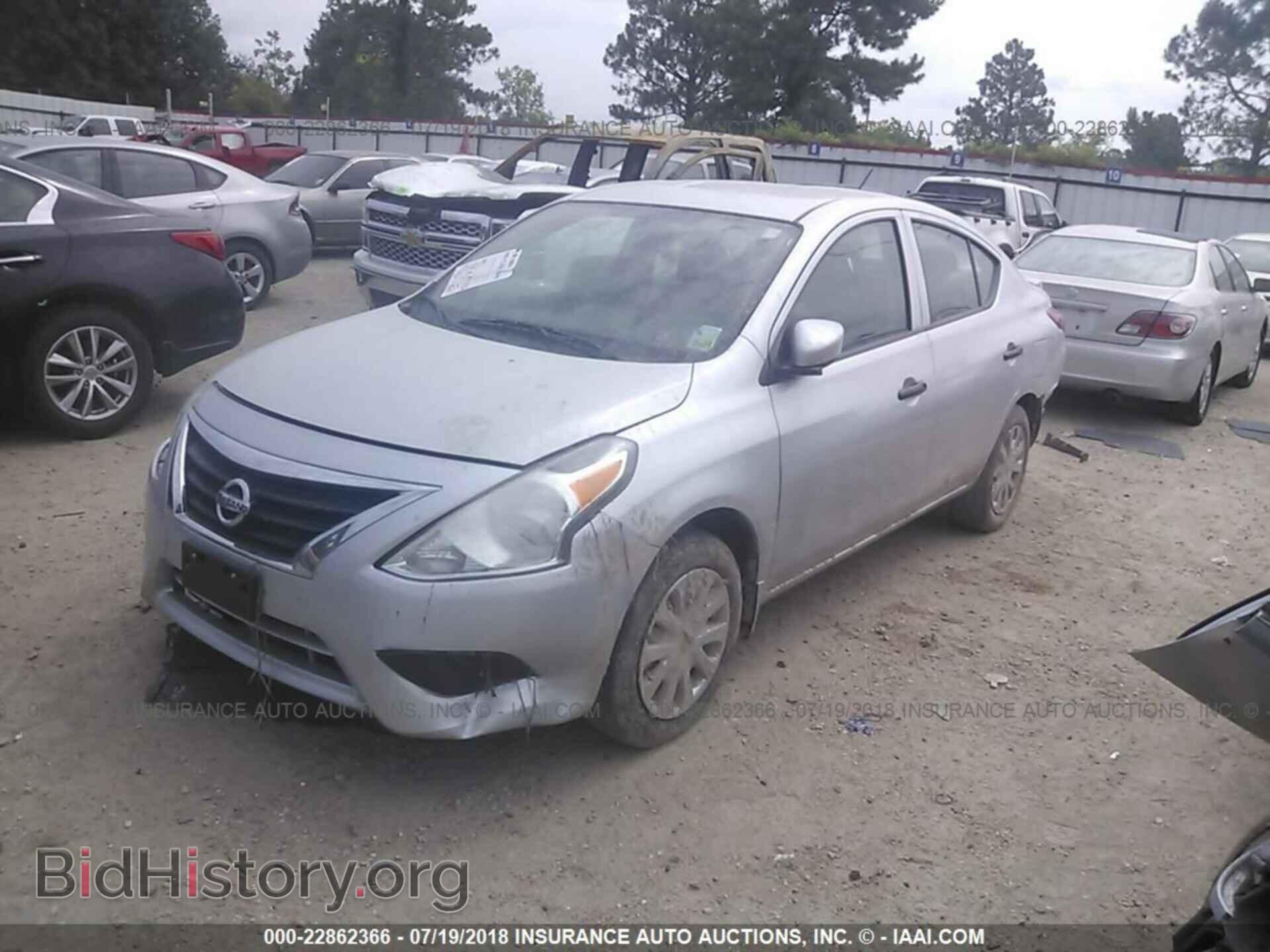 2016 Nissan Versa - VIN: 3N1CN7AP8GL910465 - Фото 2