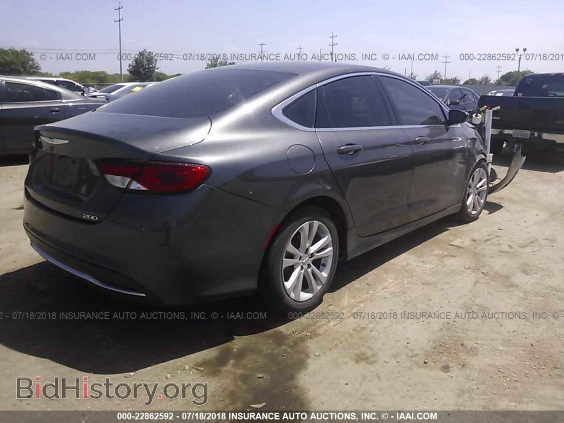 2015 Chrysler 200 - VIN: 1C3CCCAB8FN710544 - Фото 4