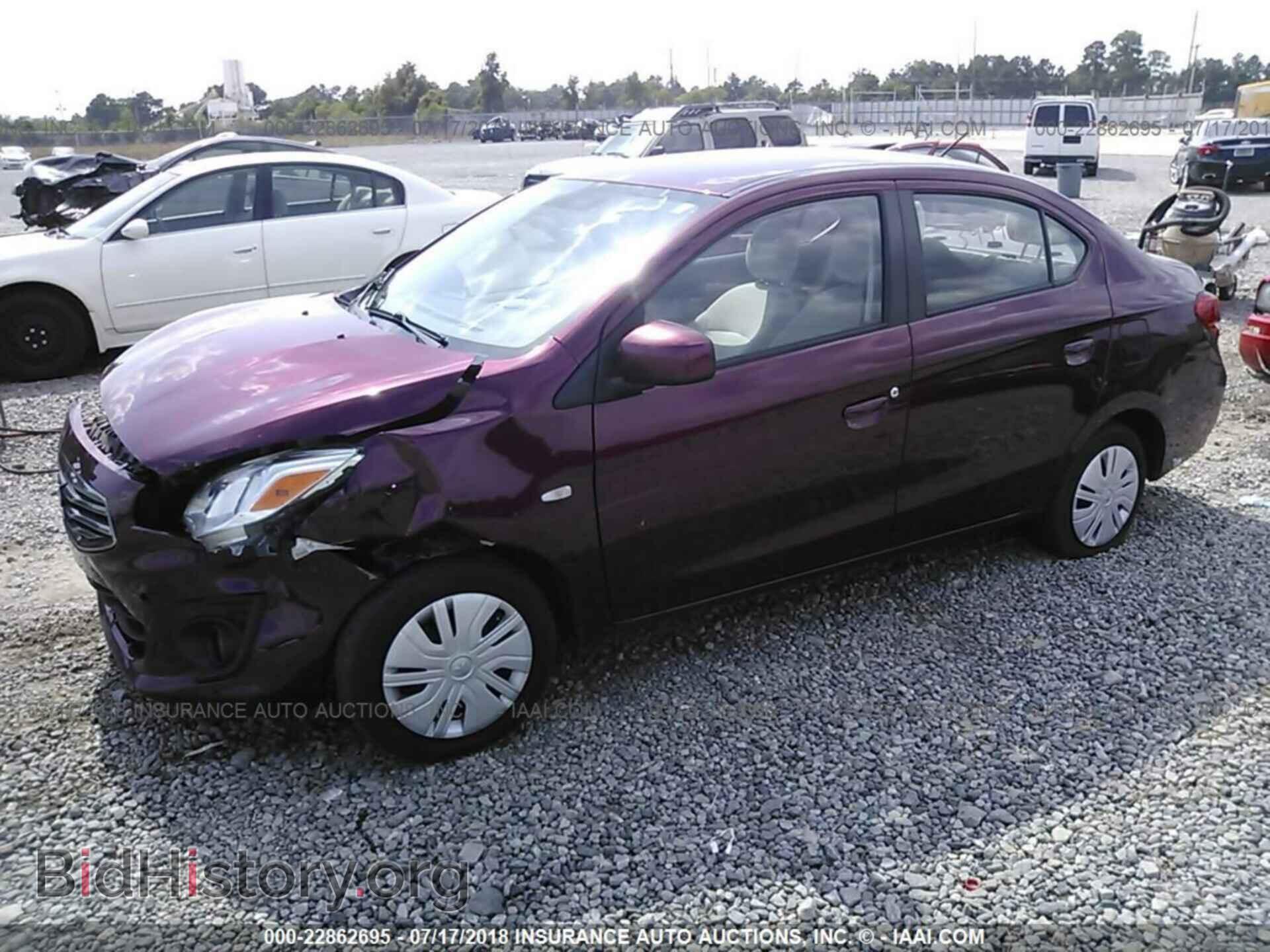 2017 Mitsubishi Mirage - VIN: ML32F3FJ0HHF14927 - Фото 2