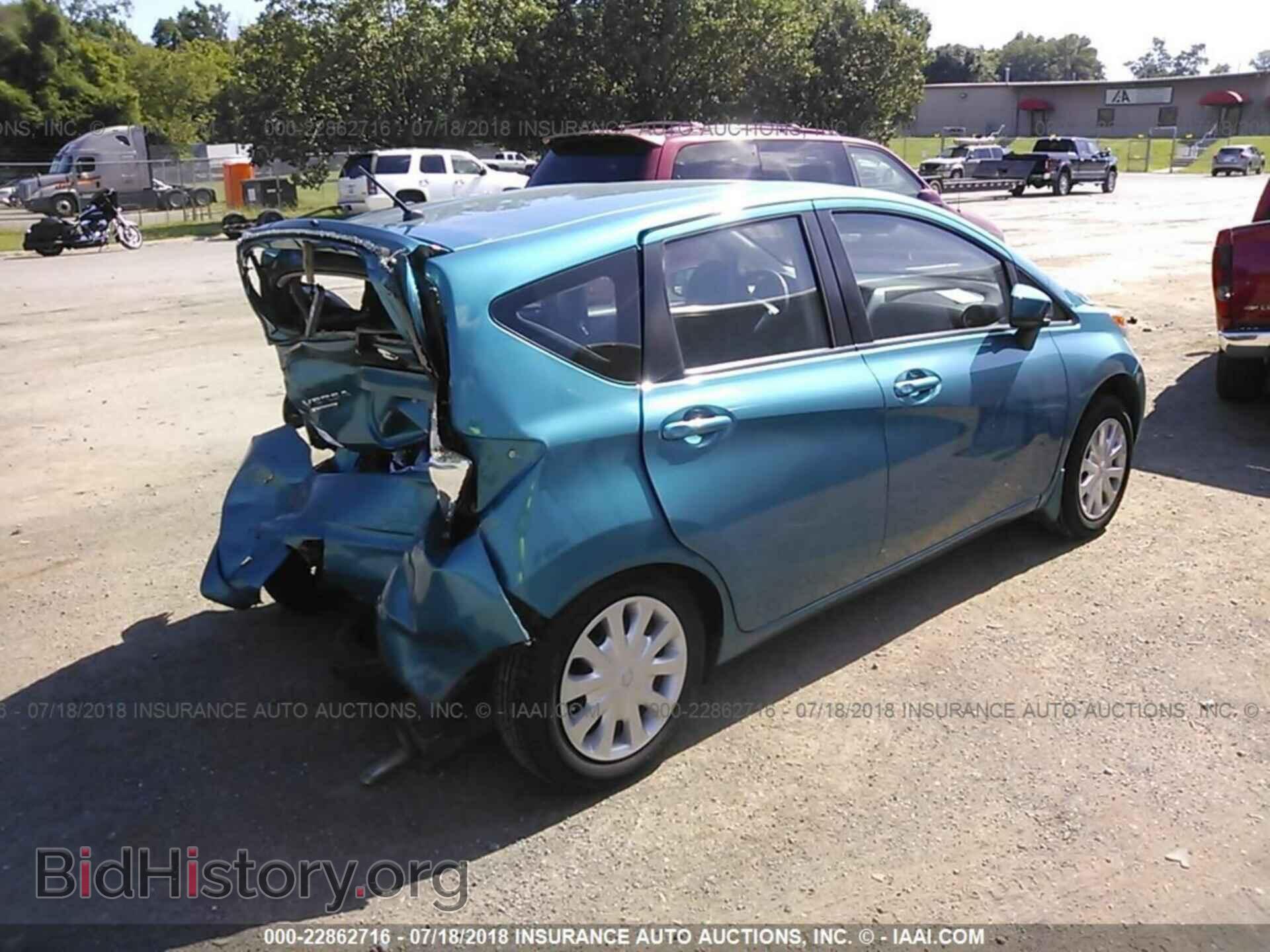 2015 Nissan Versa note - VIN: 3N1CE2CP2FL414172 - Фото 4