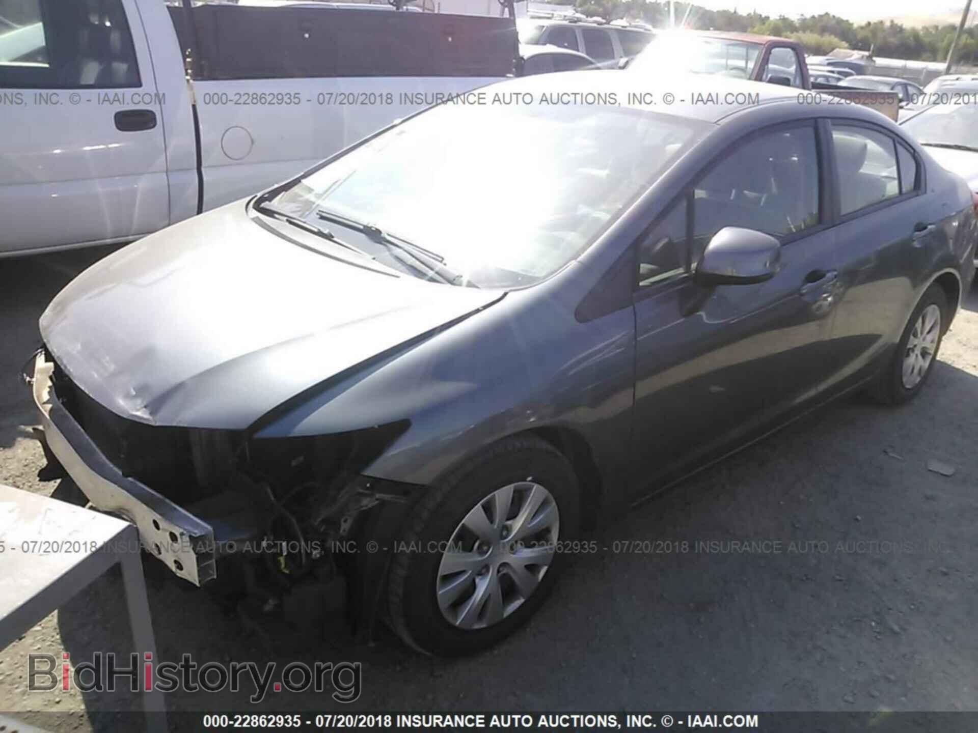 2012 Honda CIVIC (VIN 19XFB2F53CE357607) — фото 2 из 10