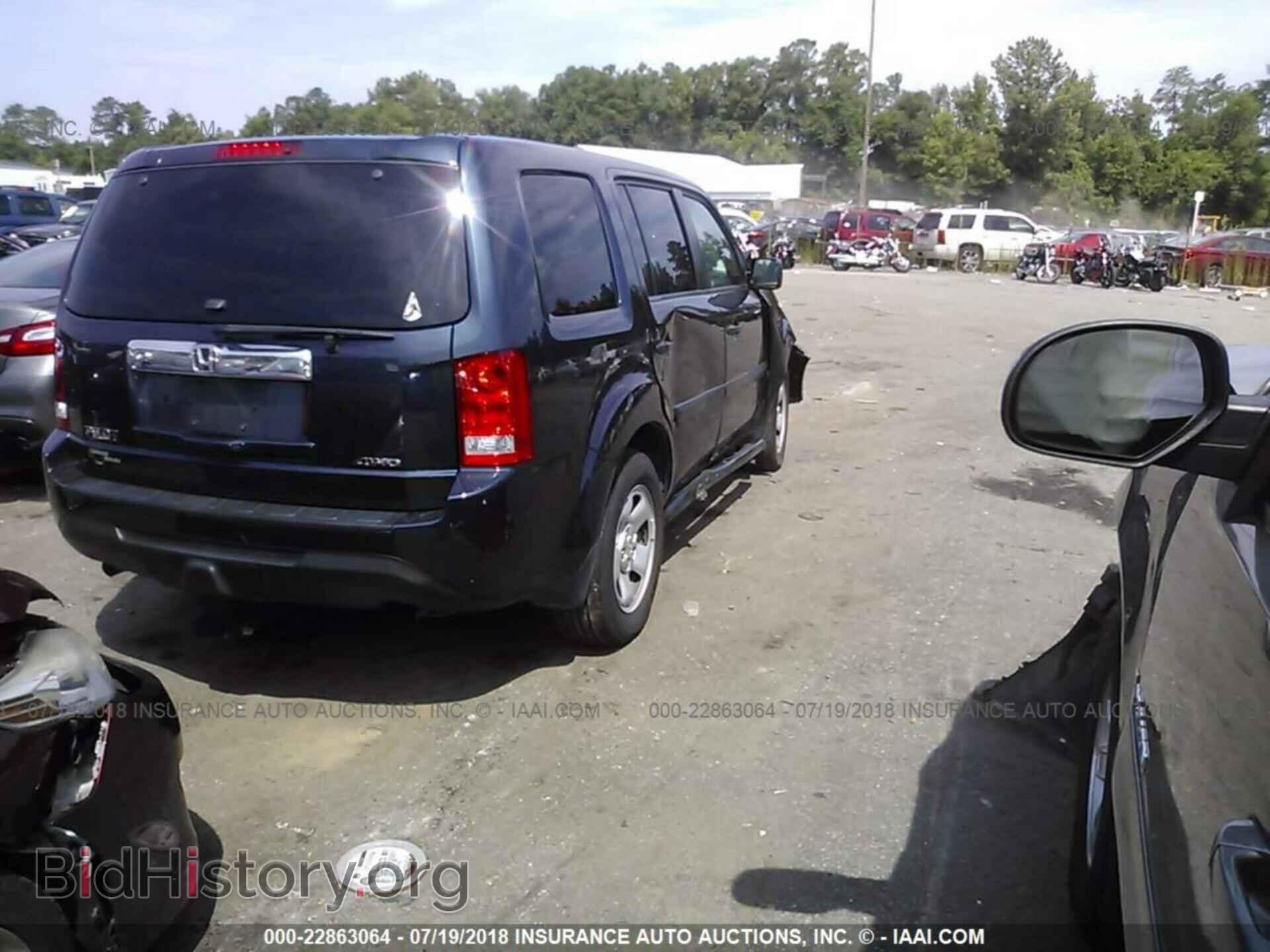 2012 Honda Pilot - VIN: 5FNYF4H20CB060106 - Фото 4