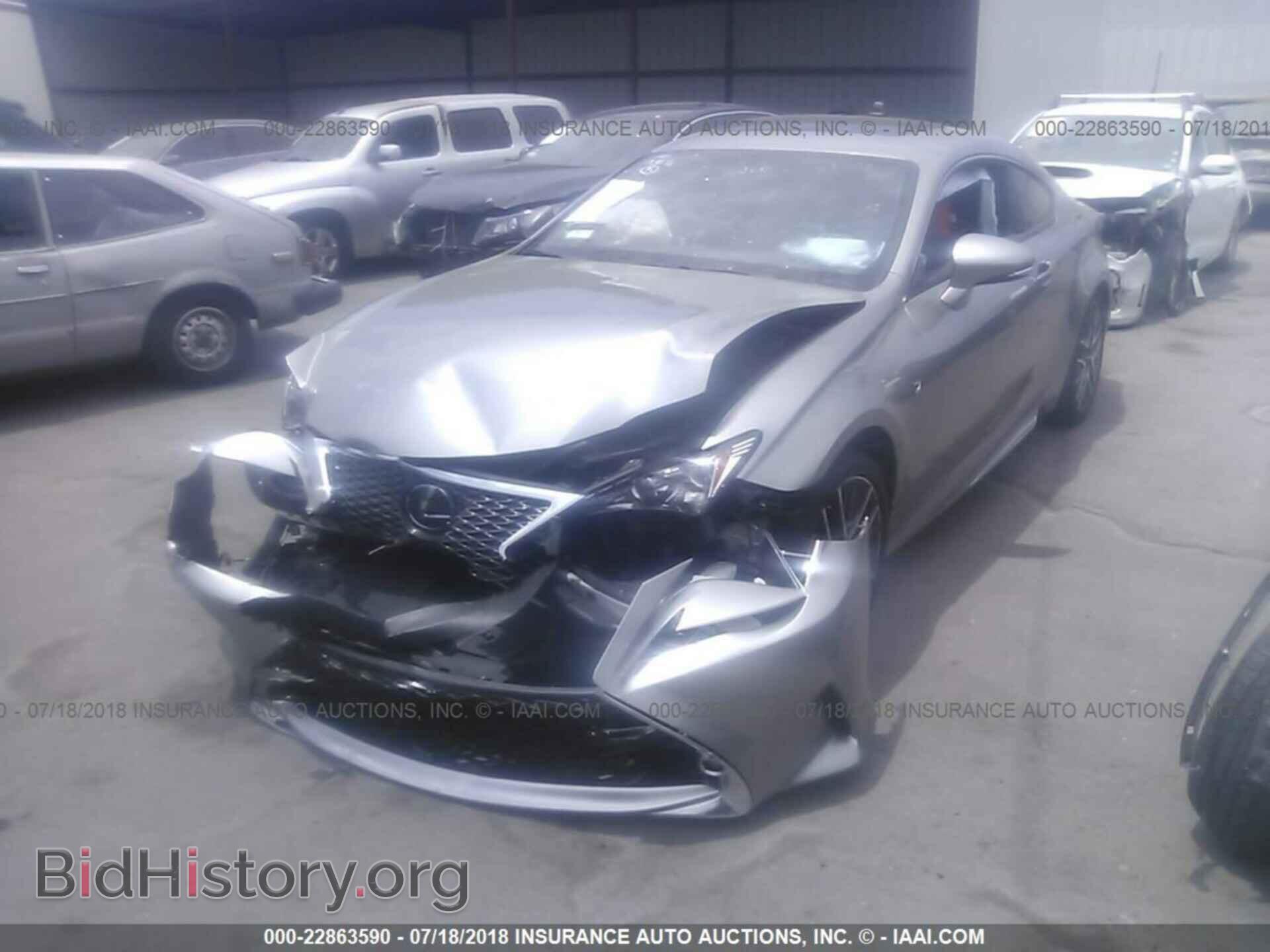 2017 Lexus Rc - VIN: JTHHE5BC1H5017184 - Photo 2