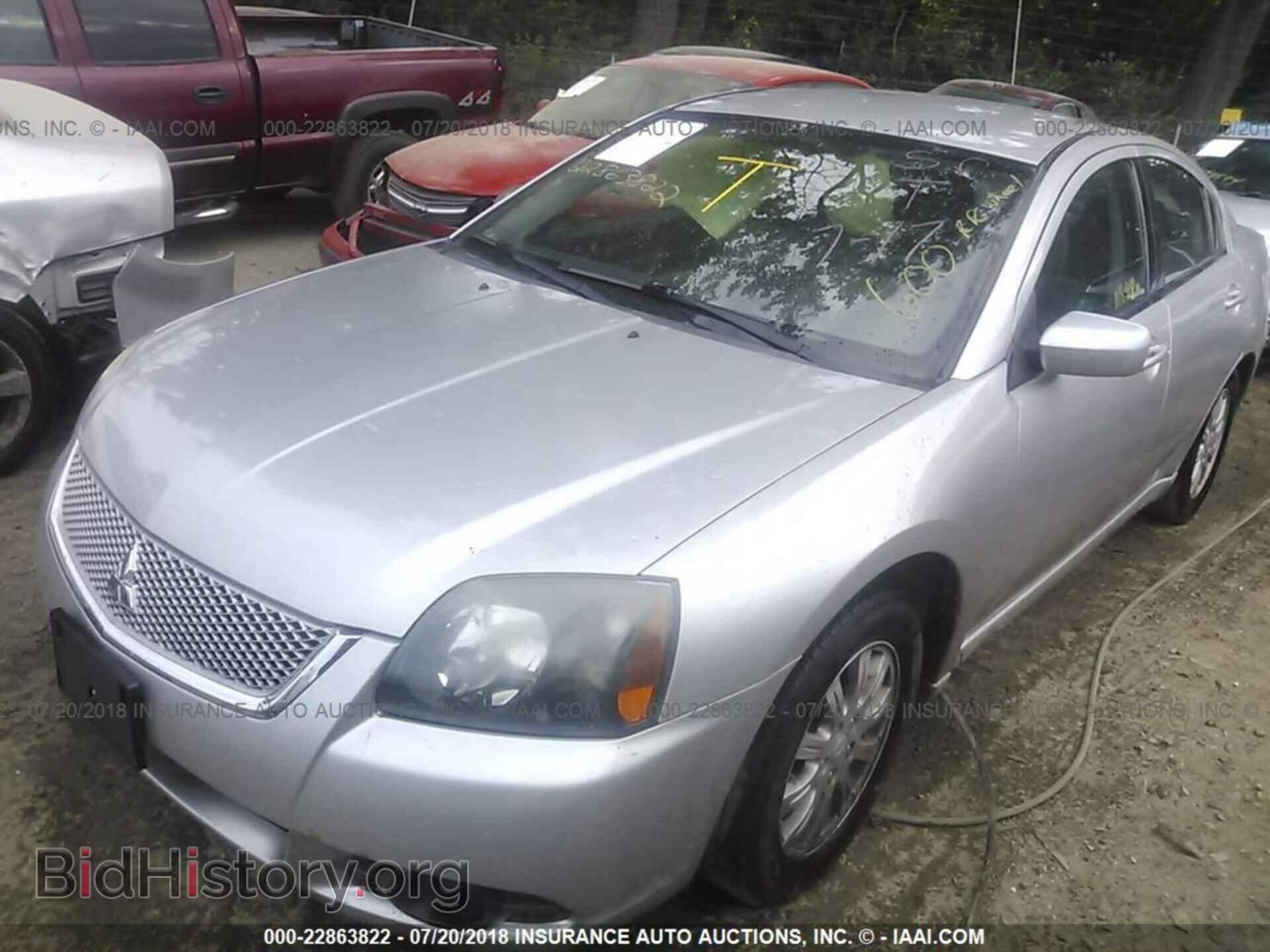 2011 Mitsubishi Galant - VIN: 4A32B2FFXBE028823 - Фото 2