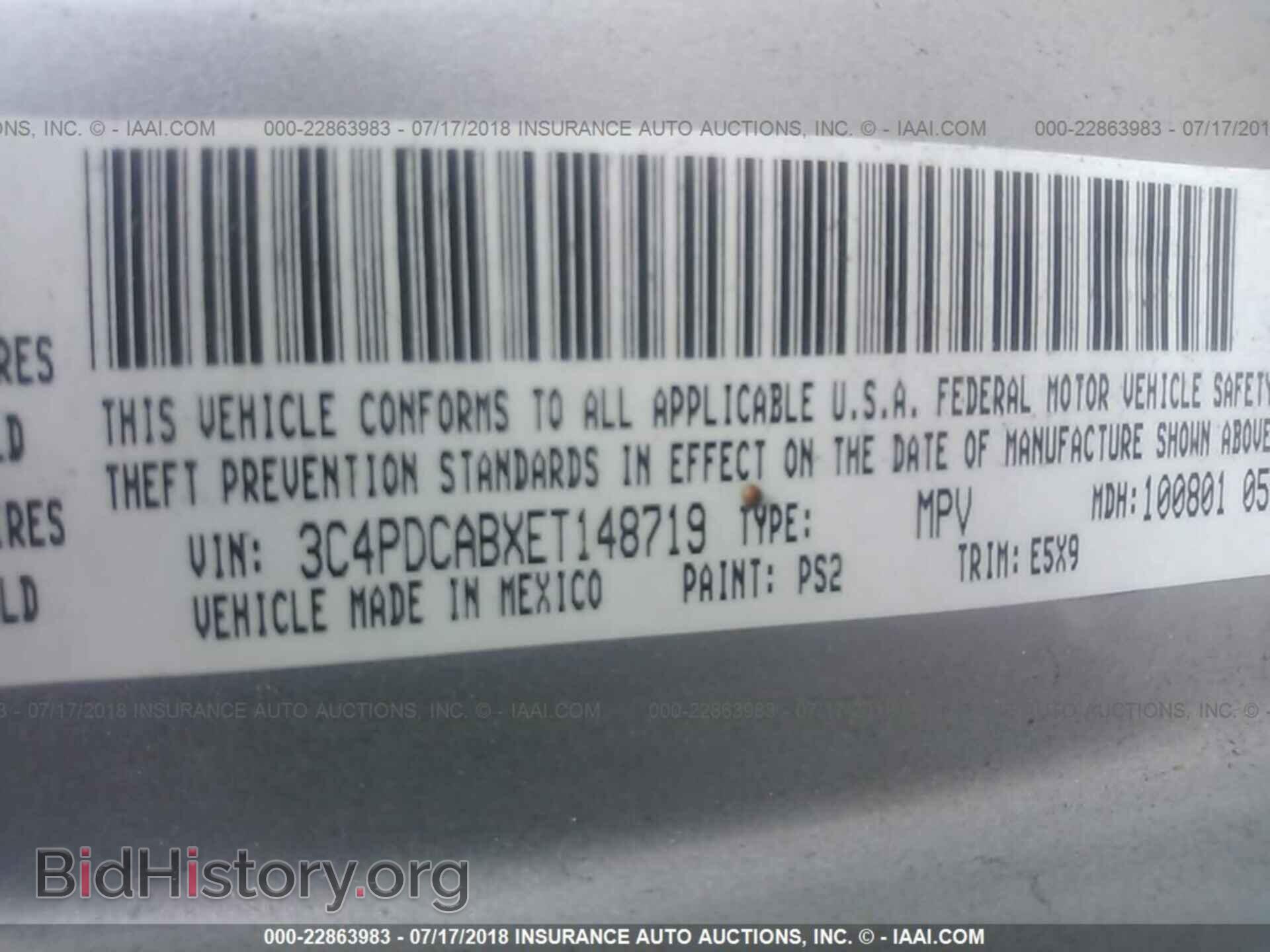2014 Dodge Journey - VIN: 3C4PDCABXET148719 - Photo 9