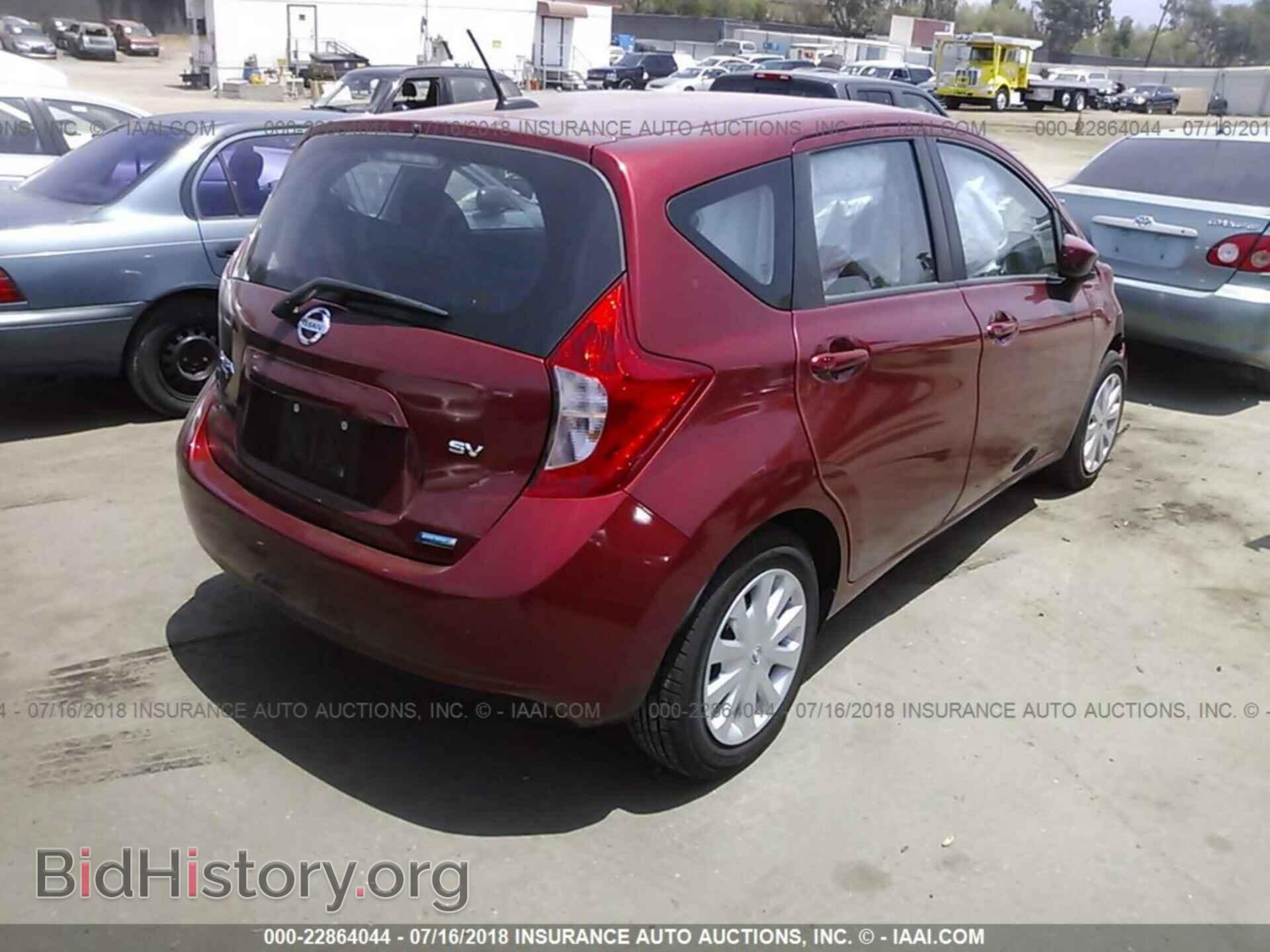 2016 Nissan Versa note - VIN: 3N1CE2CP3GL364285 - Фото 4