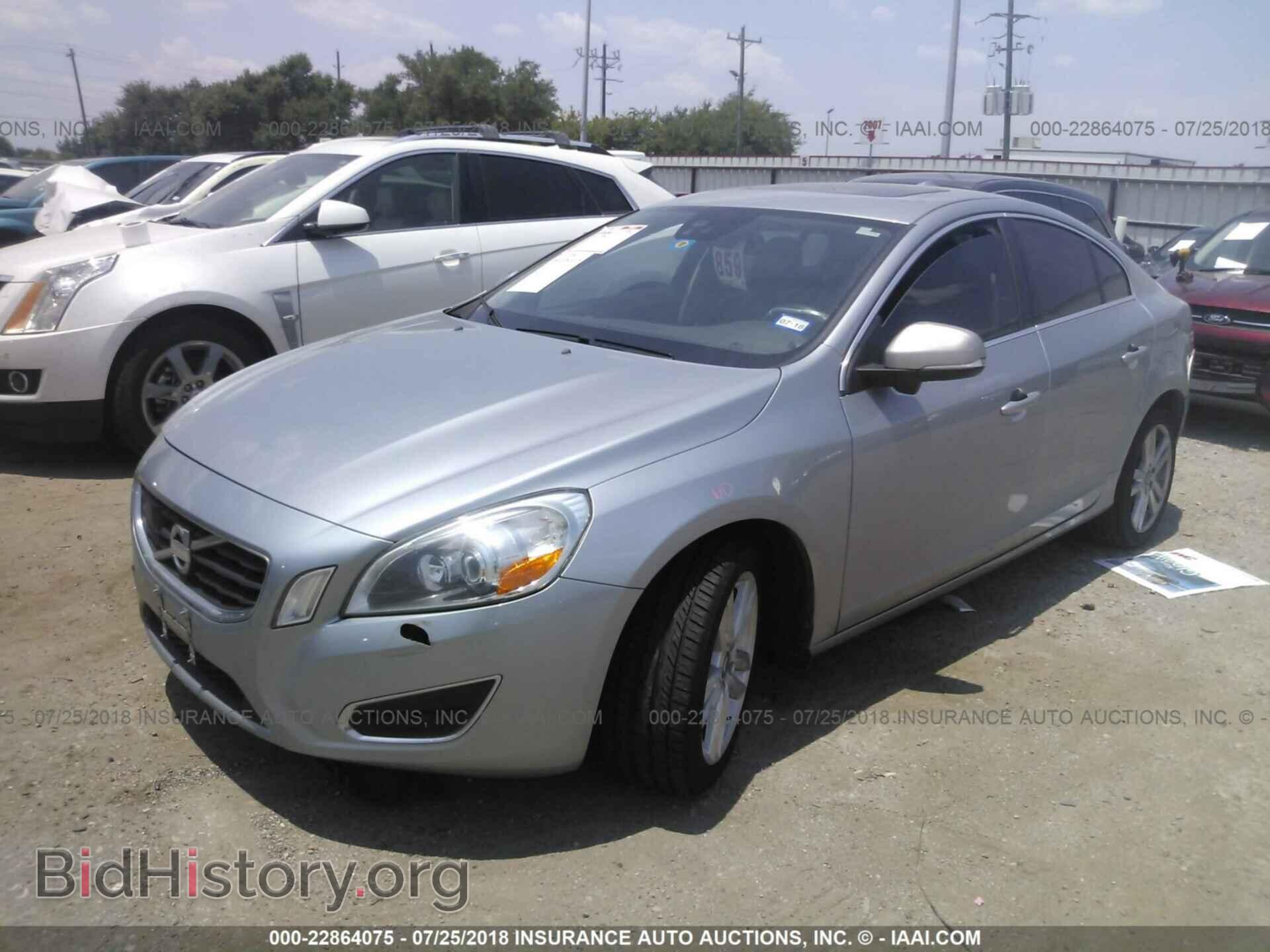 2013 Volvo S60 - VIN: YV1612FS8D1228026 - Фото 2