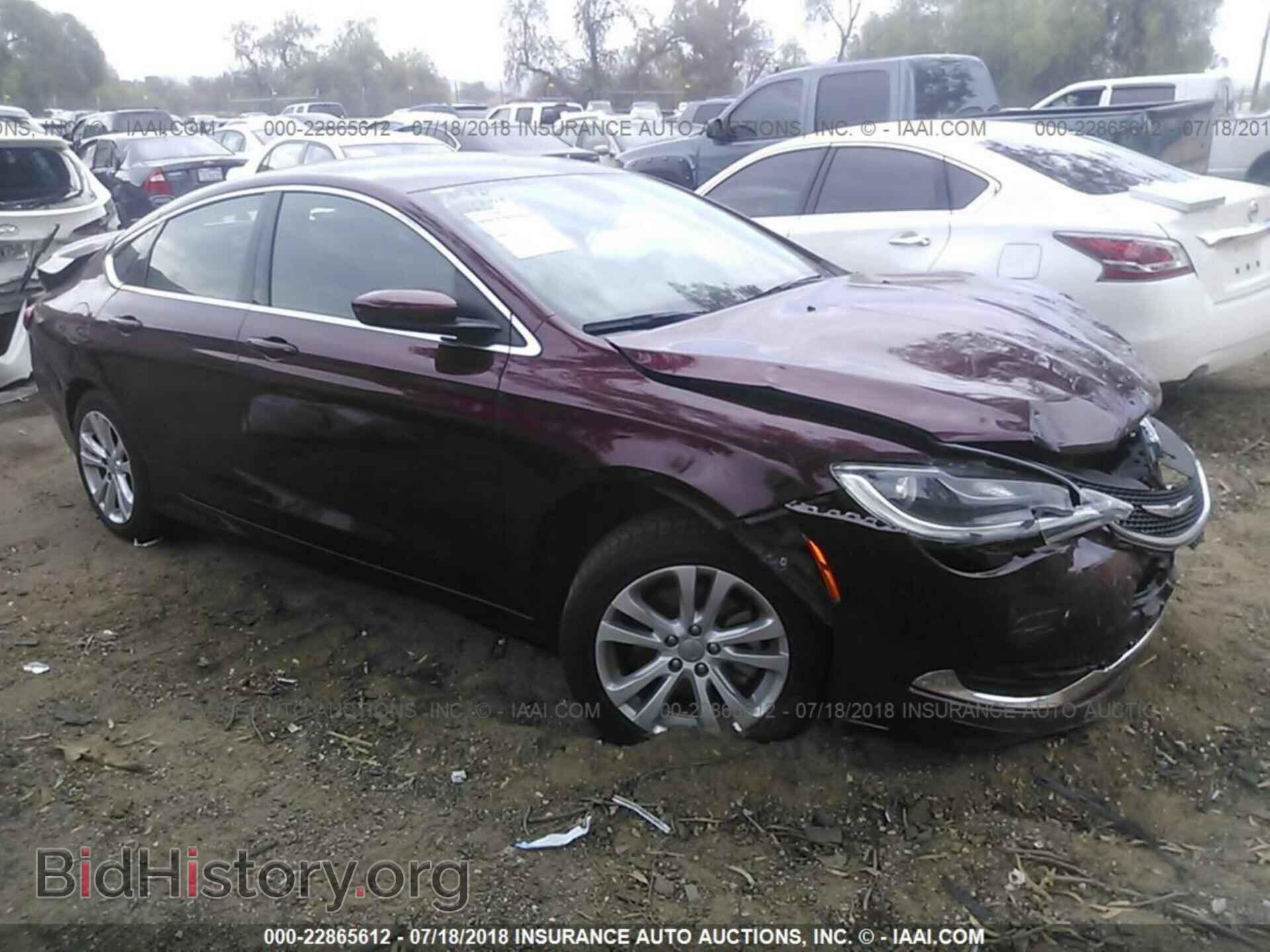 Photo 1C3CCCABXGN127703 - Chrysler 200 2016