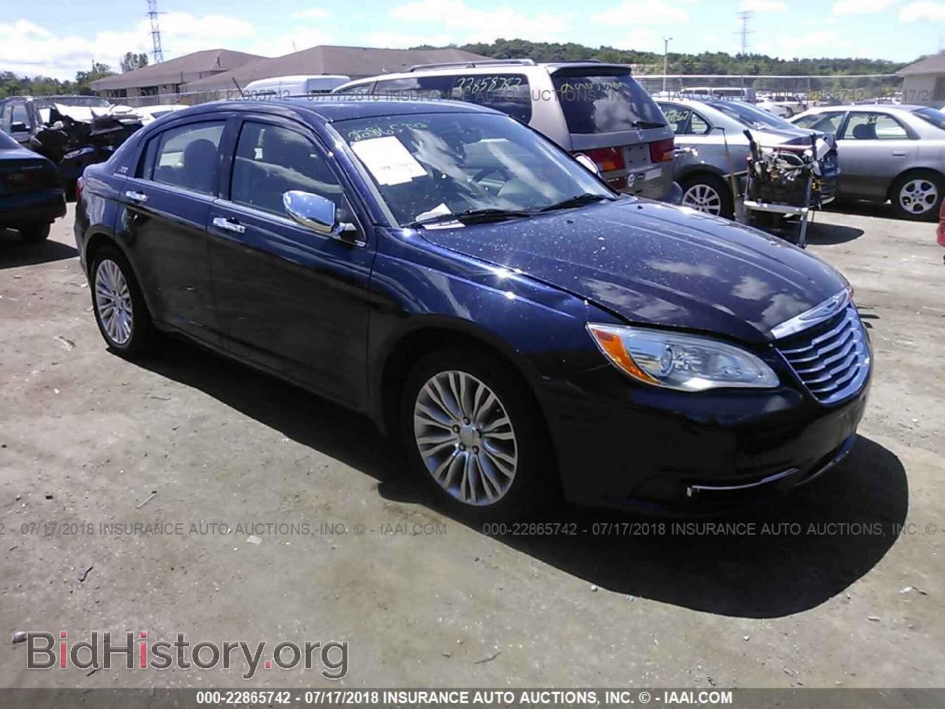 Фотография 1C3CCBCG1CN198138 - Chrysler 200 2012