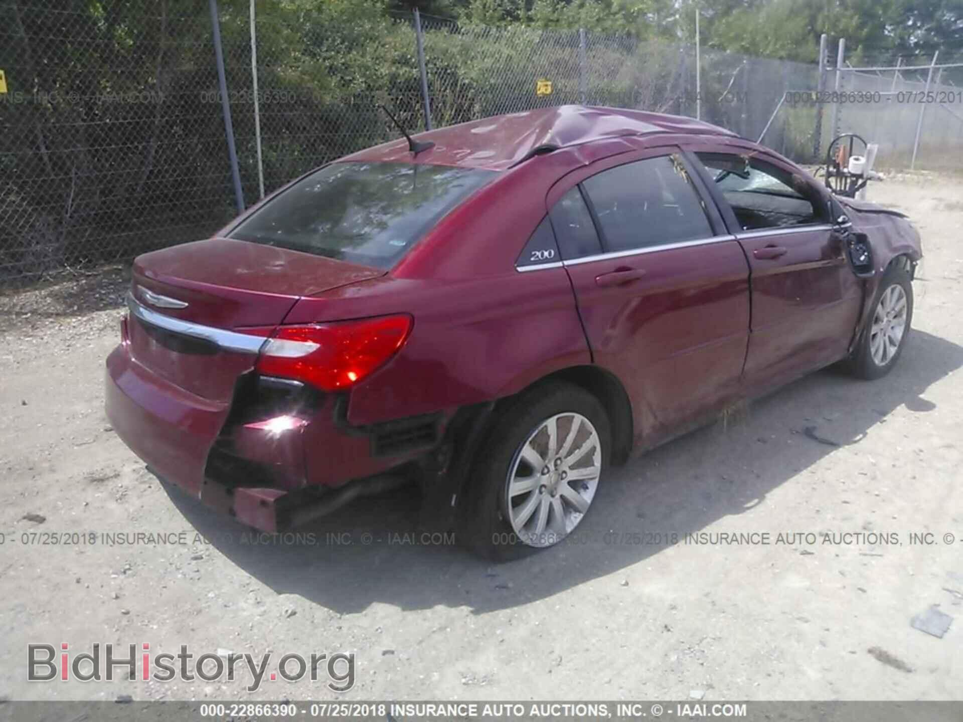 2012 CHRYSLER 200 - VIN: 1C3CCBBB1CN205191 - Photo 4