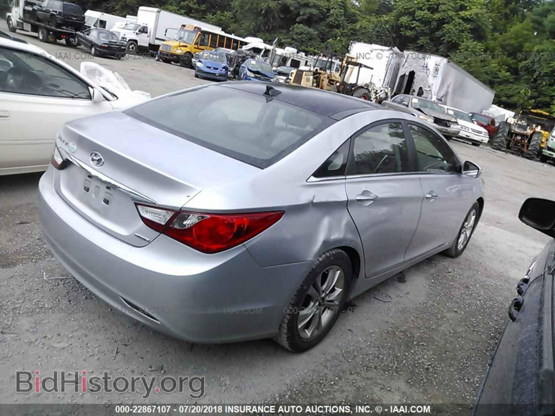 2012 Hyundai Sonata - VIN: 5NPEC4AC1CH498827 - Фото 4