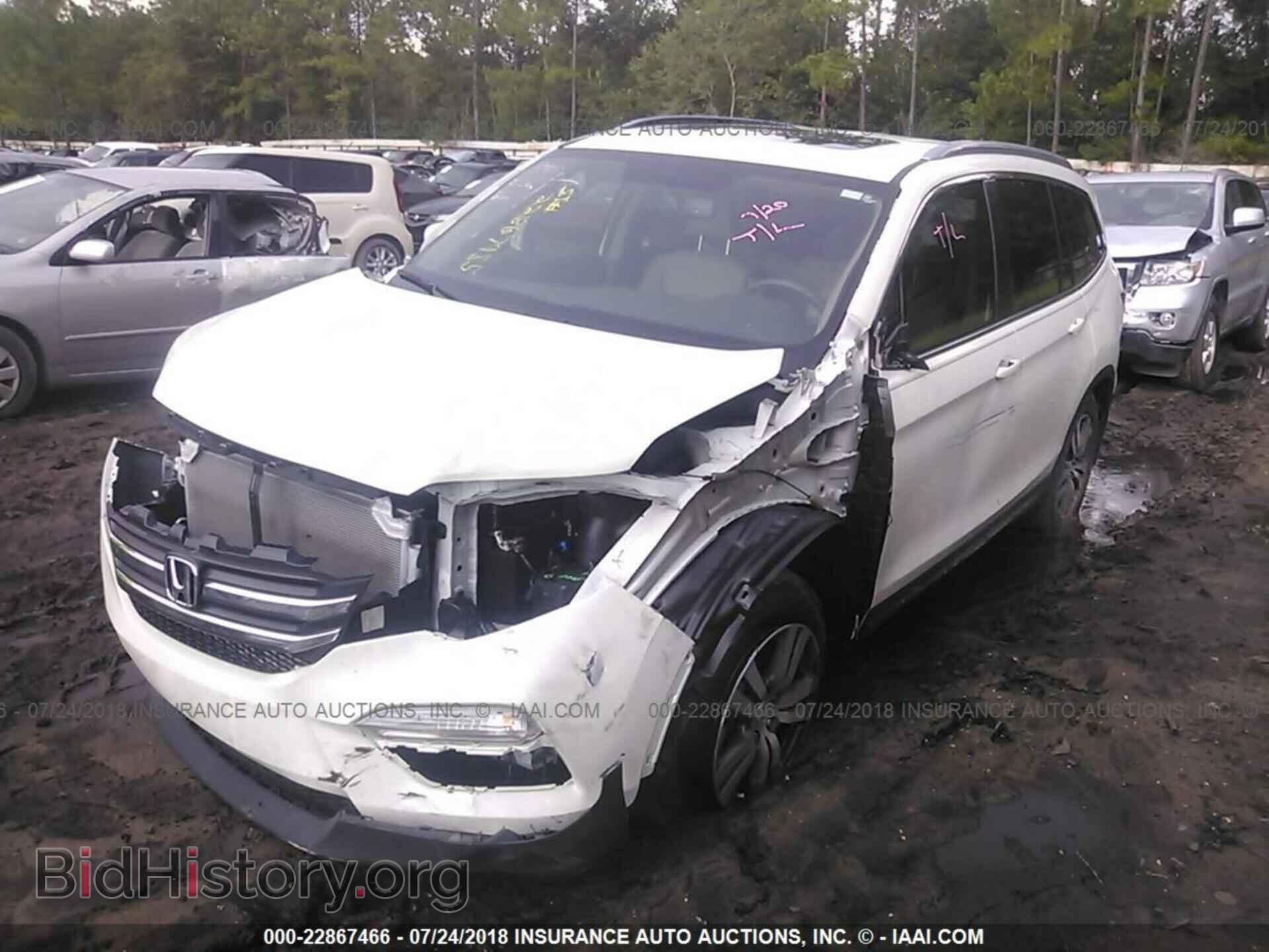 2017 Honda Pilot - VIN: 5FNYF5H77HB027385 - Photo 2
