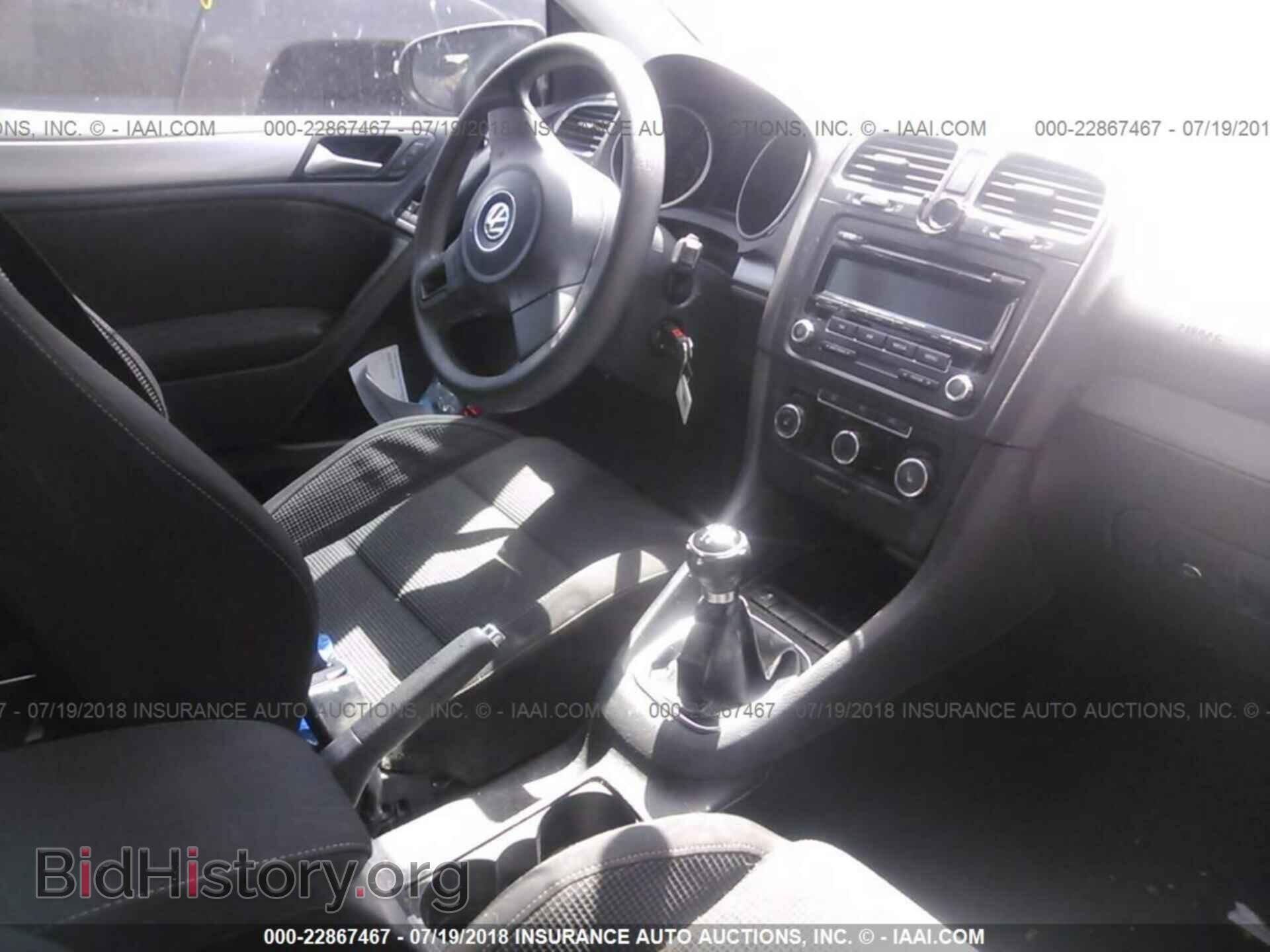 2012 Volkswagen Golf - VIN: WVWAB7AJ0CW204605 - Фото 5