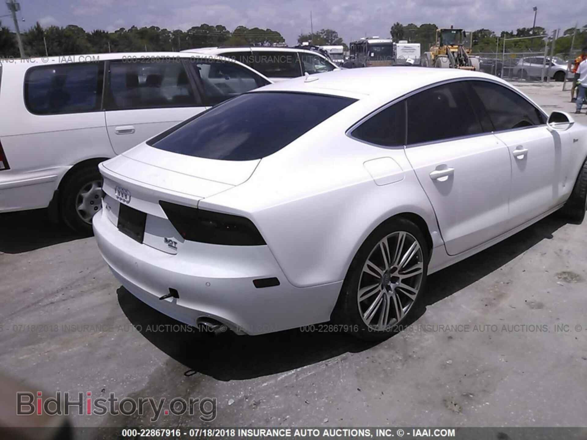 2012 Audi A7 - VIN: WAUSGAFC5CN008689 - Photo 4