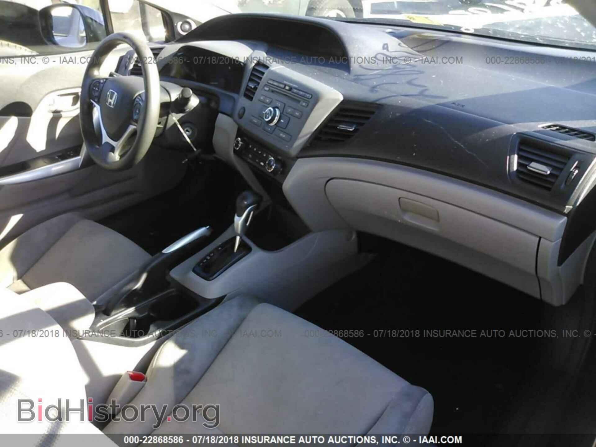 2012 Honda CIVIC (VIN 2HGFG3B84CH521248) — фото 5 из 10
