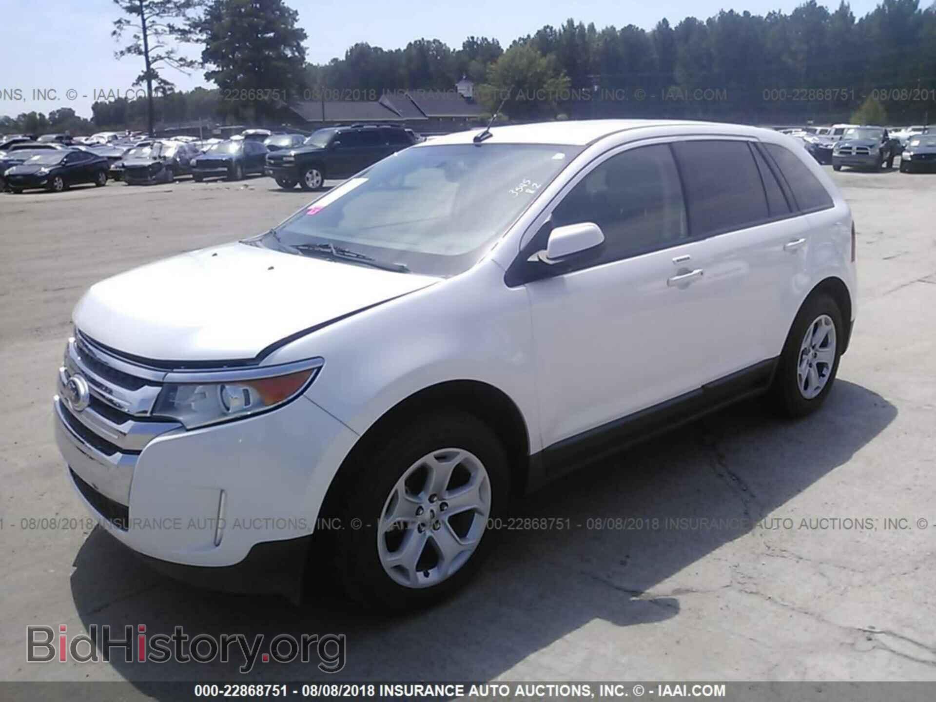 2013 Ford Edge - VIN: 2FMDK3J93DBB73506 - Фото 2