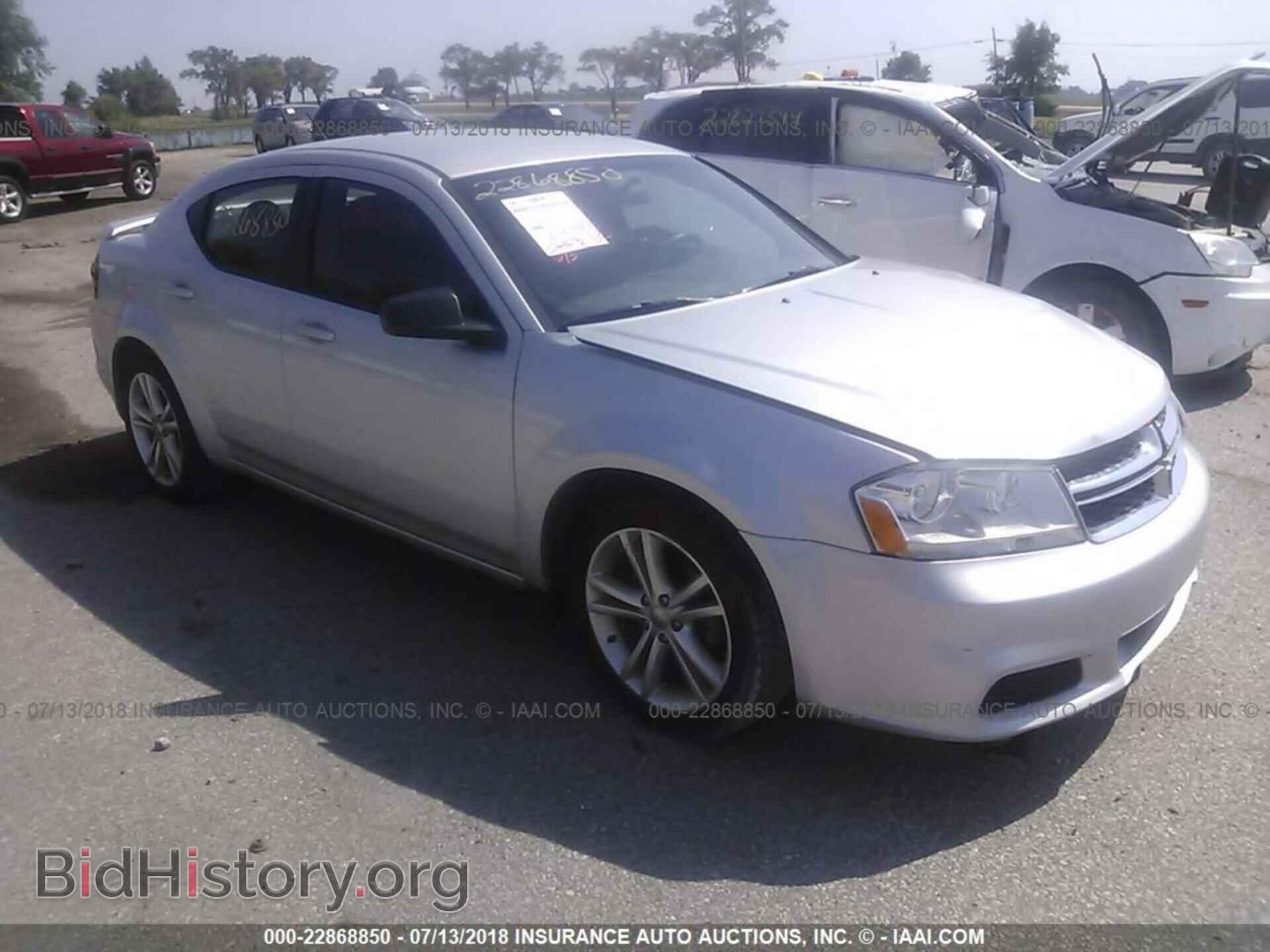 Photo 1C3CDZAG7CN291187 - Dodge Avenger 2012