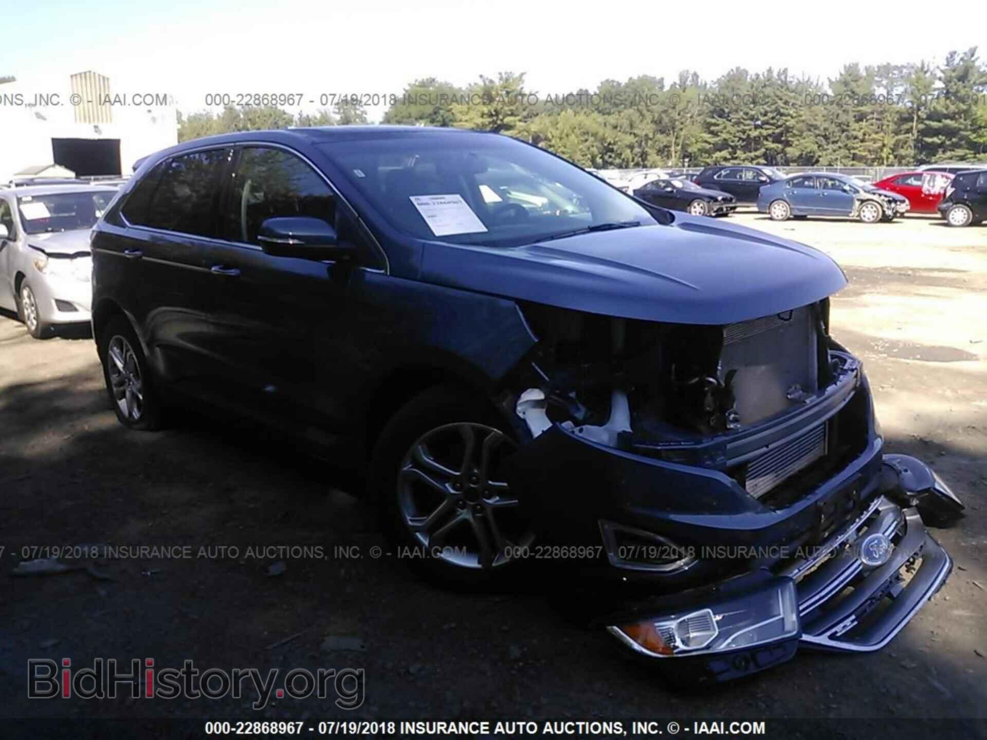 Фотография 2FMPK4K90JBB42906 - Ford Edge 2018