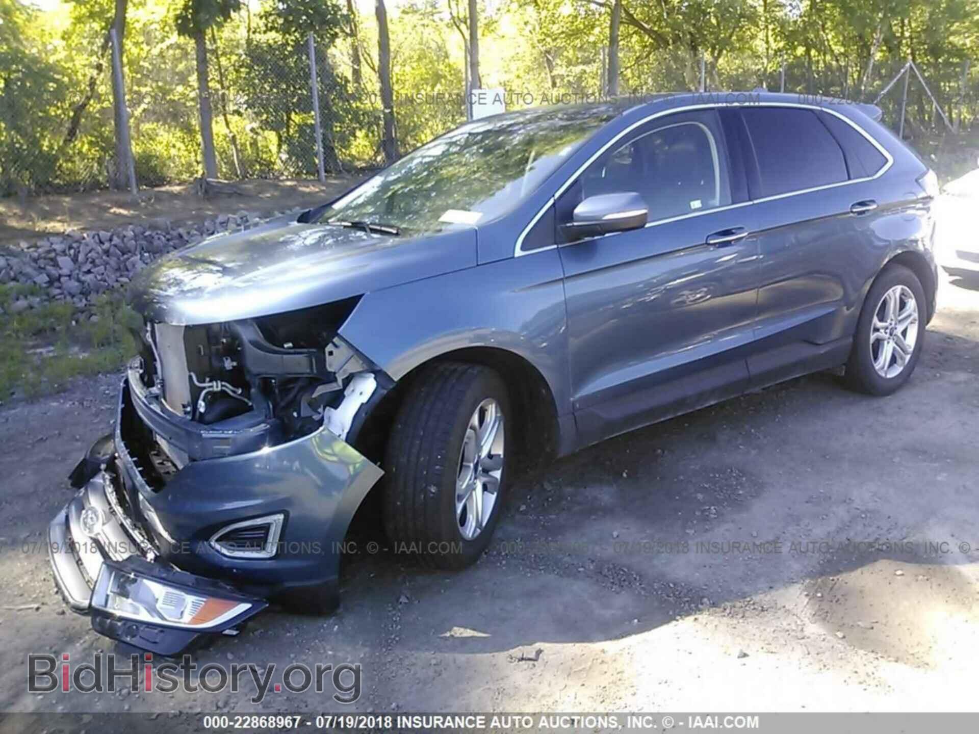 2018 Ford Edge - VIN: 2FMPK4K90JBB42906 - Photo 2