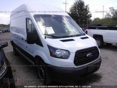 2018 Ford TRANSIT, белый — VIN 1FTYR2XMXJKA01983, IAAI