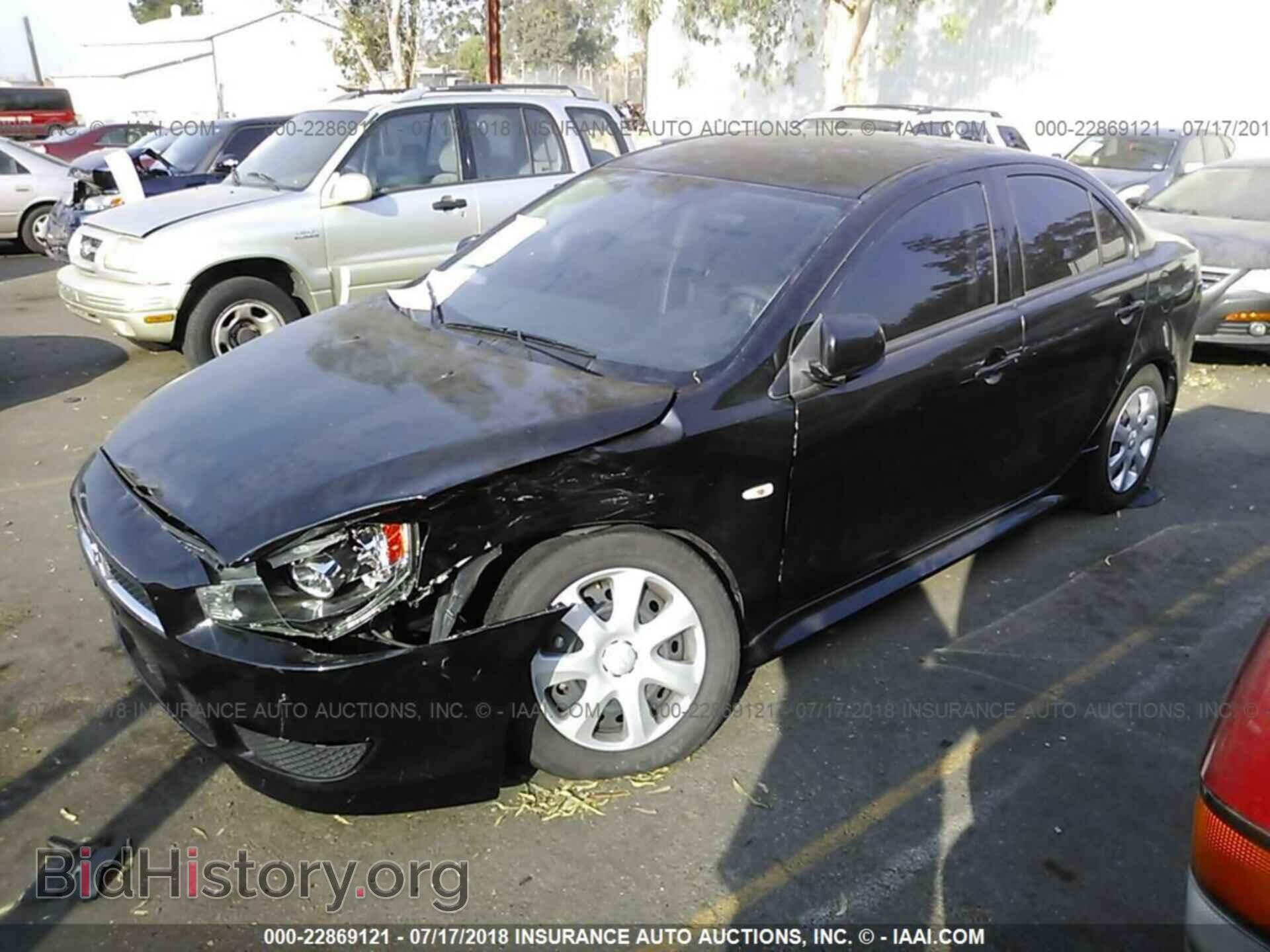 2012 Mitsubishi Lancer - VIN: JA32U2FU0CU008081 - Фото 2