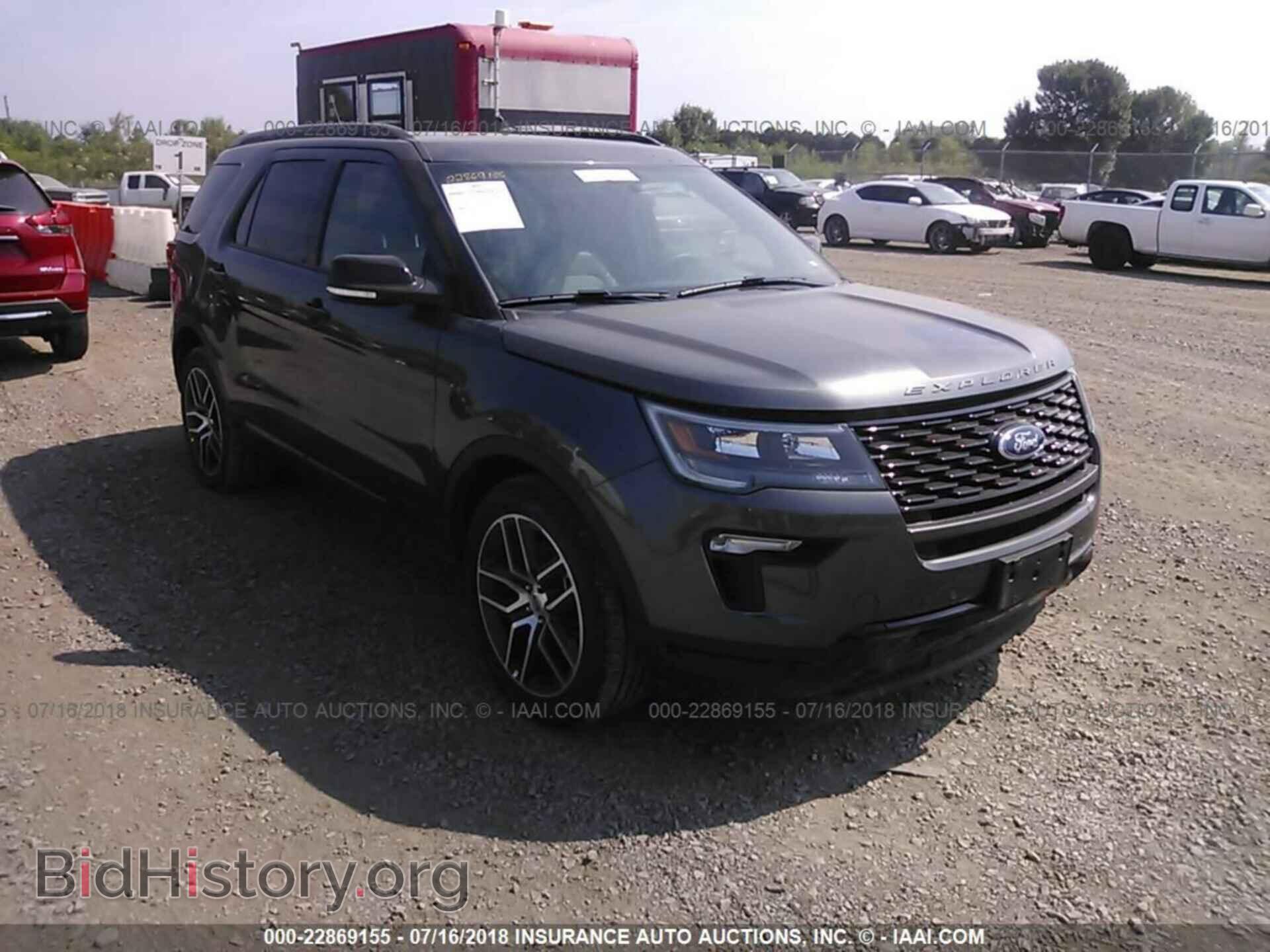 Фотография 1FM5K8GT5JGB11310 - Ford Explorer 2018