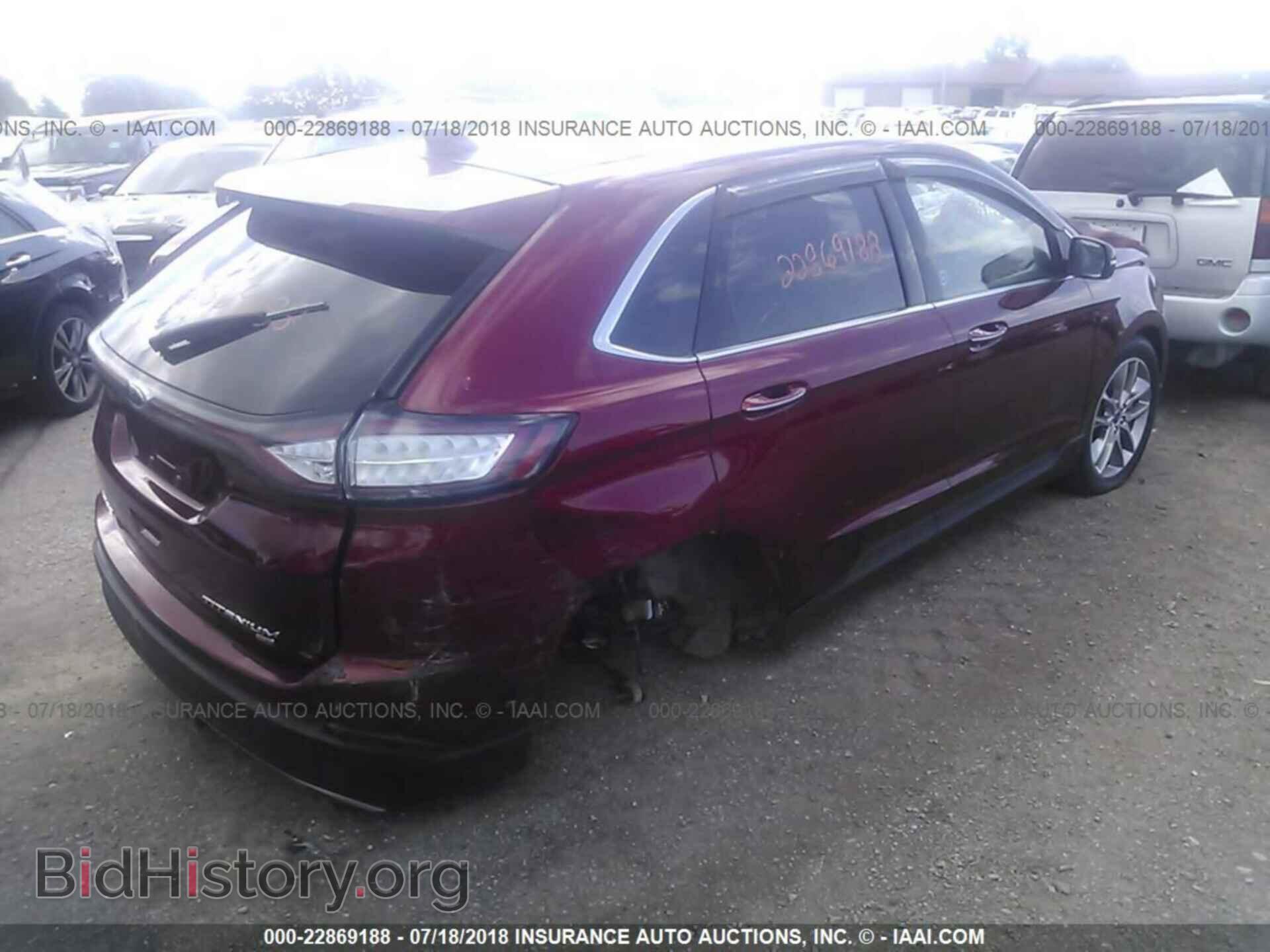 2015 Ford Edge - VIN: 2FMTK4K85FBB18291 - Фото 4